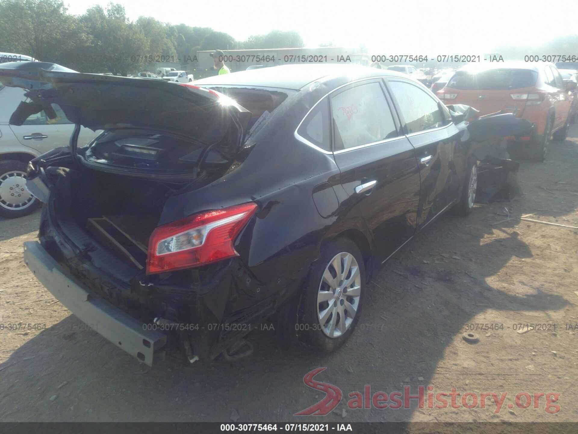 3N1AB7AP6HY208777 2017 NISSAN SENTRA