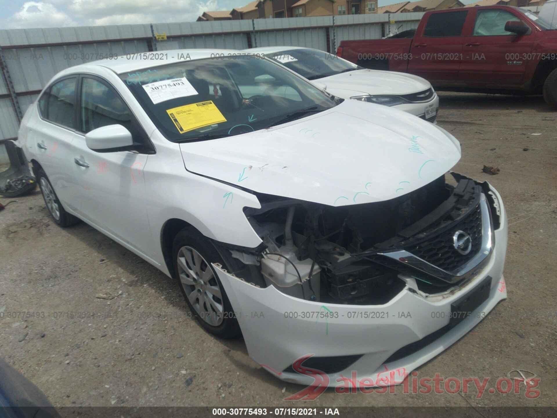 3N1AB7AP0JY249279 2018 NISSAN SENTRA