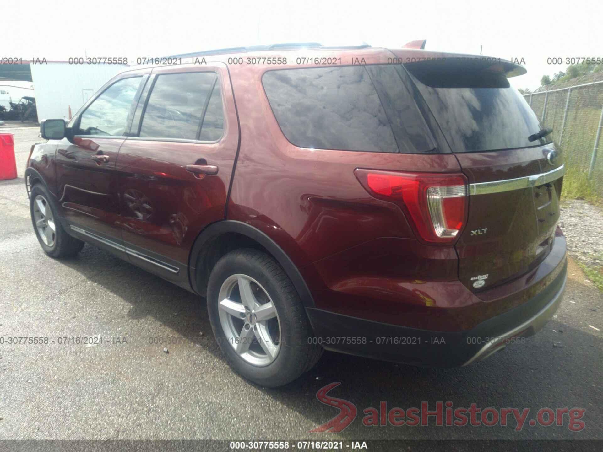 1FM5K8D89GGB11500 2016 FORD EXPLORER