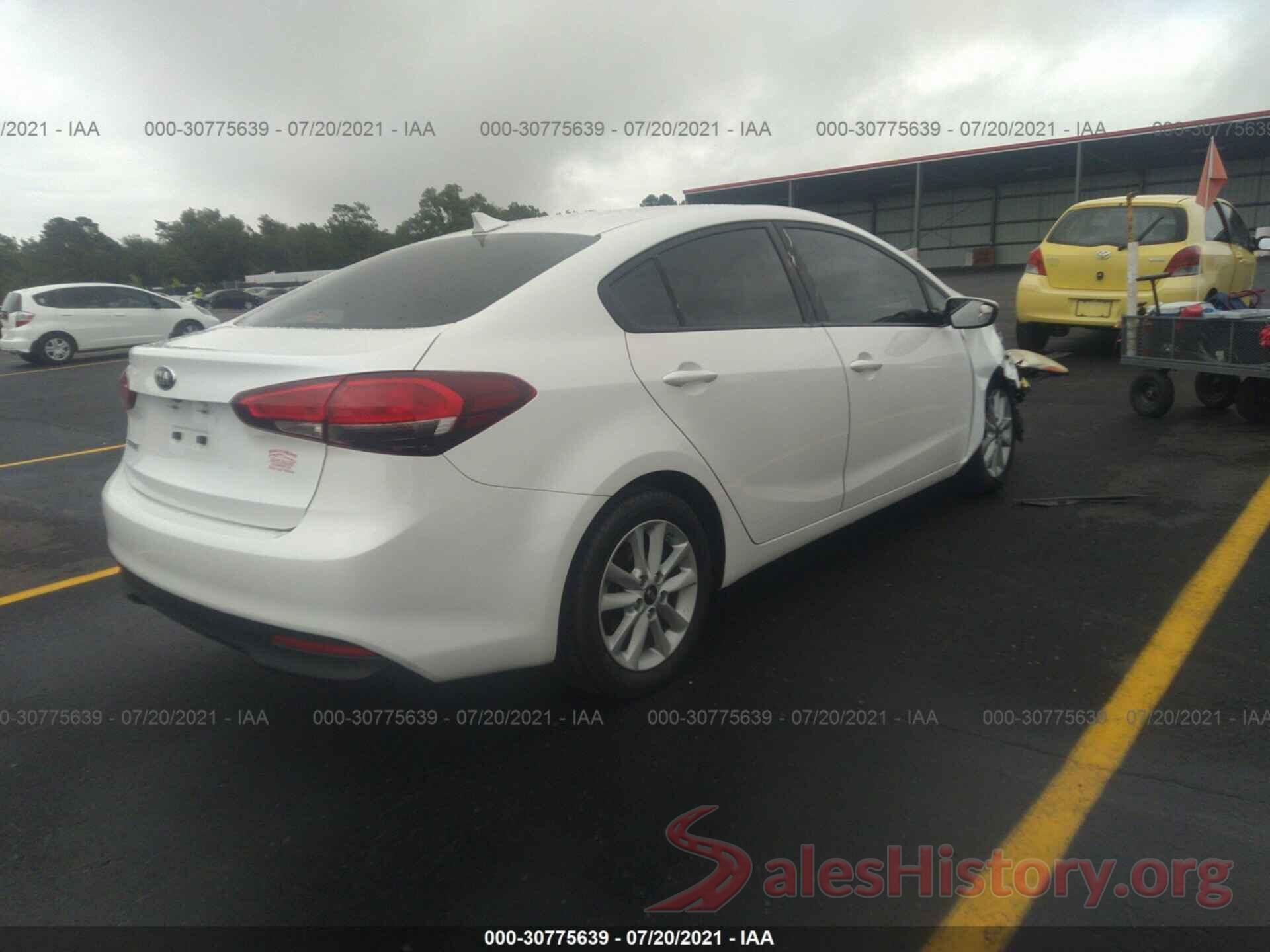 3KPFL4A71HE071599 2017 KIA FORTE