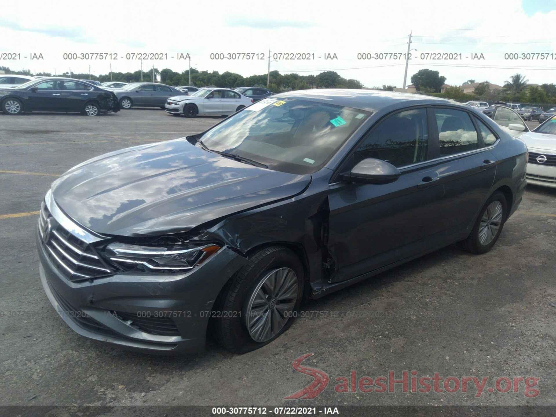 3VWC57BU3KM184127 2019 VOLKSWAGEN JETTA