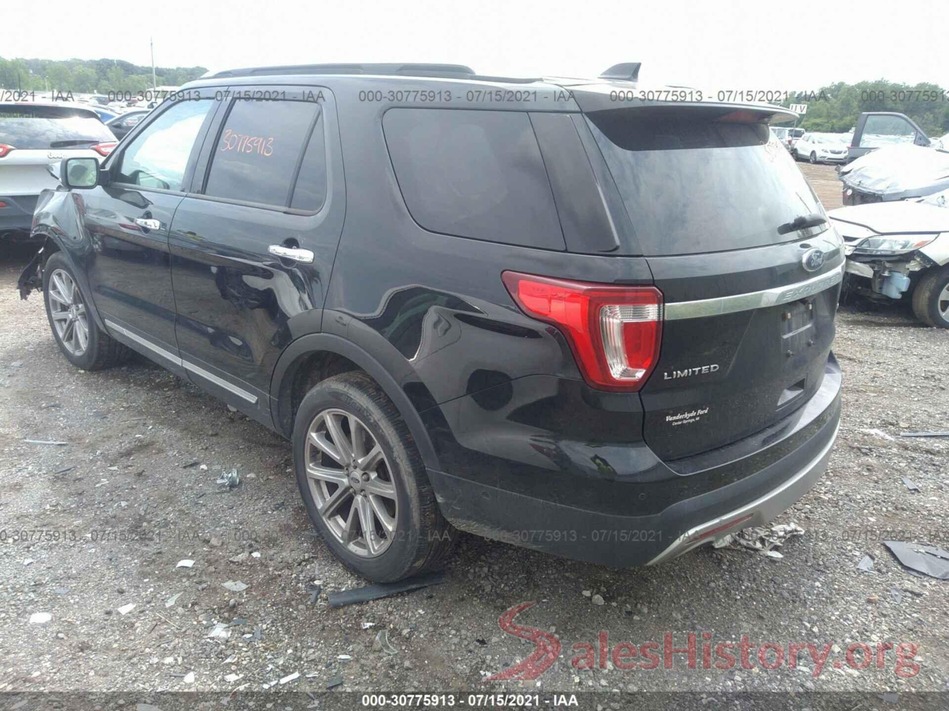 1FM5K8FHXHGC70055 2017 FORD EXPLORER