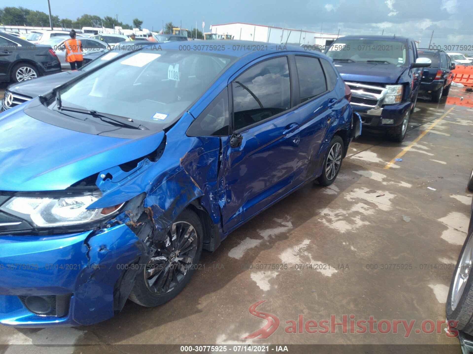 JHMGK5H72GX008821 2016 HONDA FIT