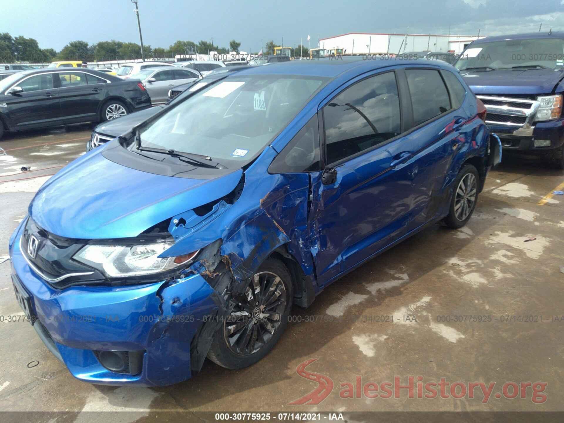 JHMGK5H72GX008821 2016 HONDA FIT