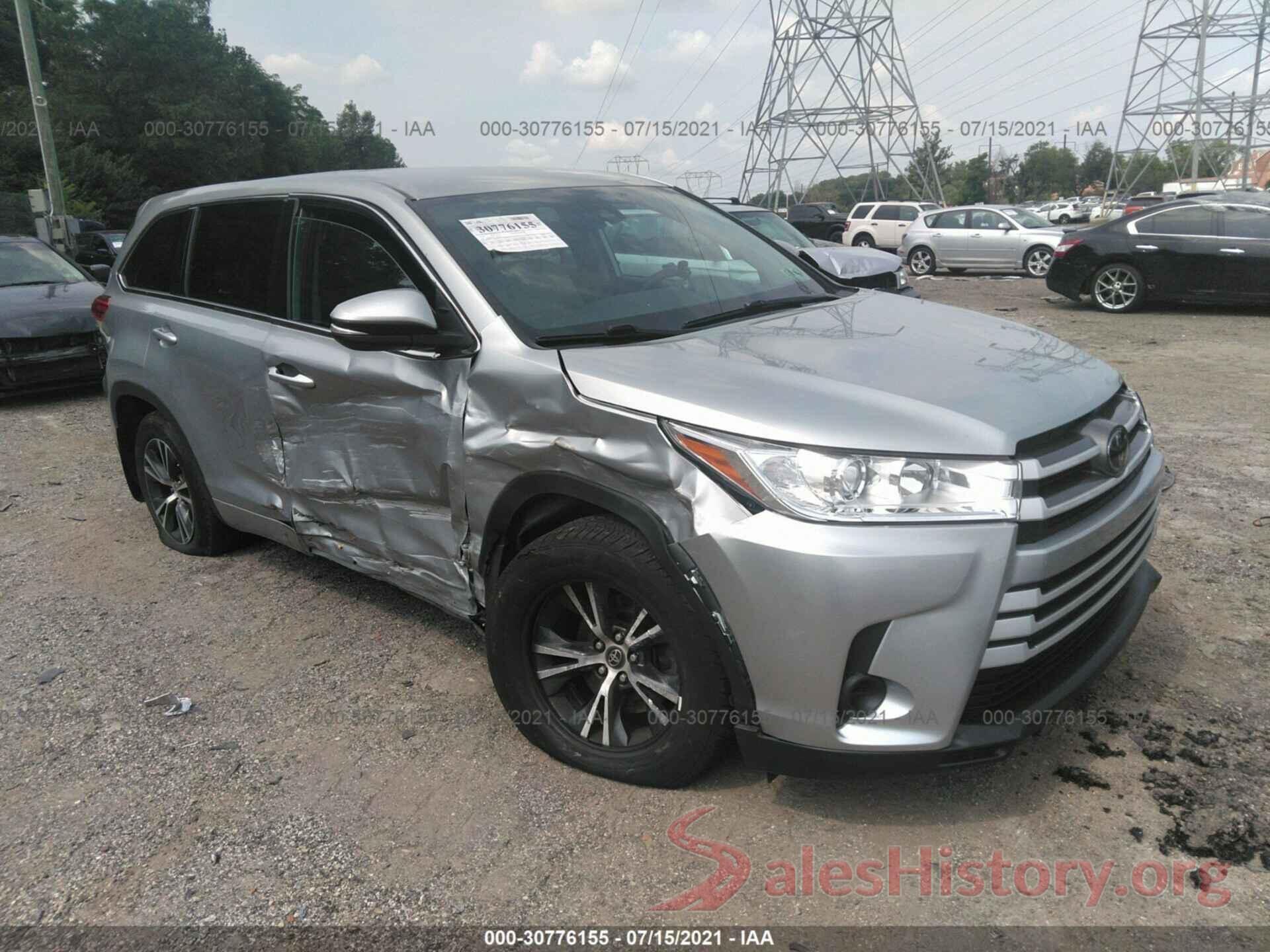 5TDBZRFH1JS914837 2018 TOYOTA HIGHLANDER