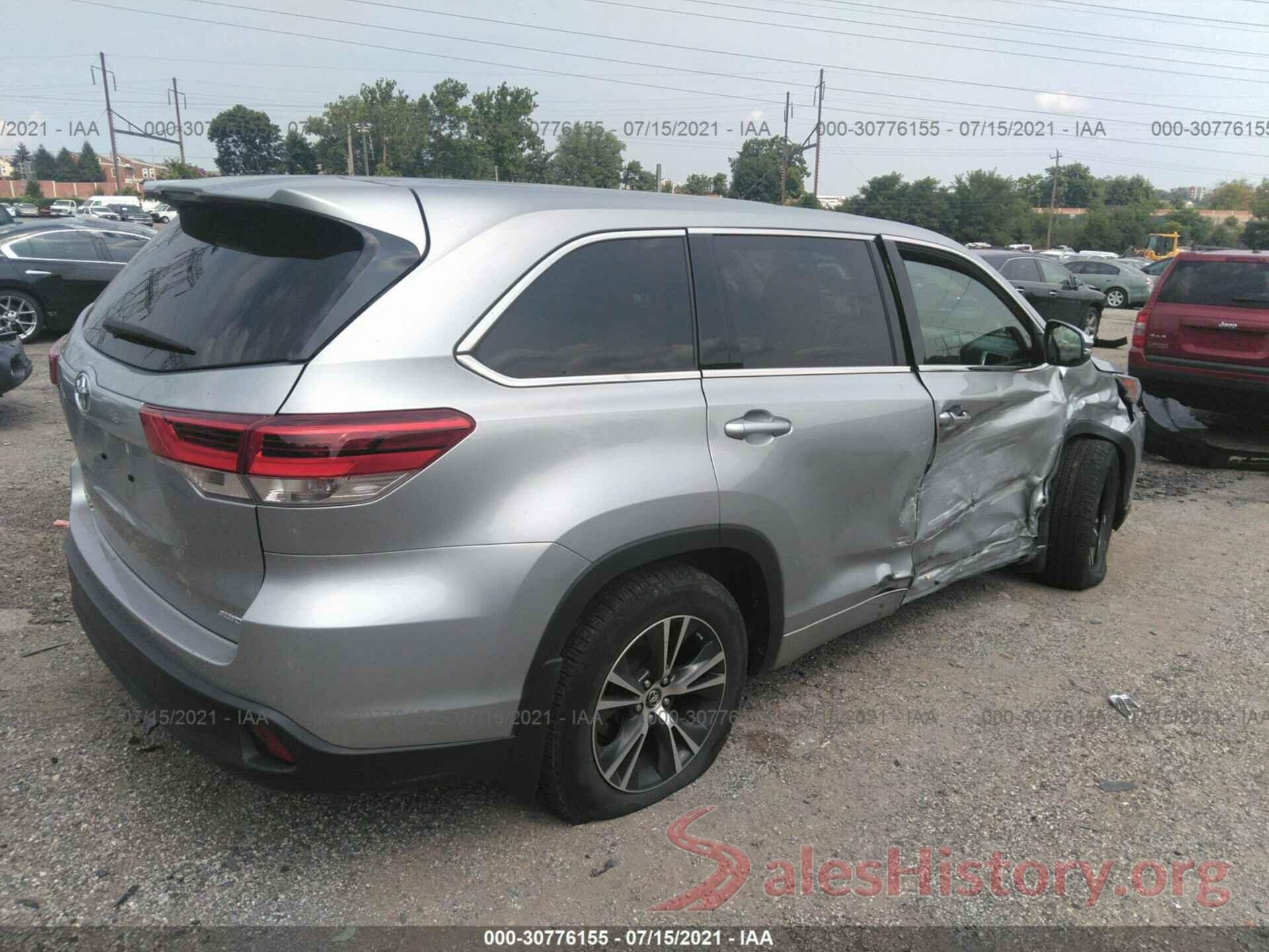 5TDBZRFH1JS914837 2018 TOYOTA HIGHLANDER