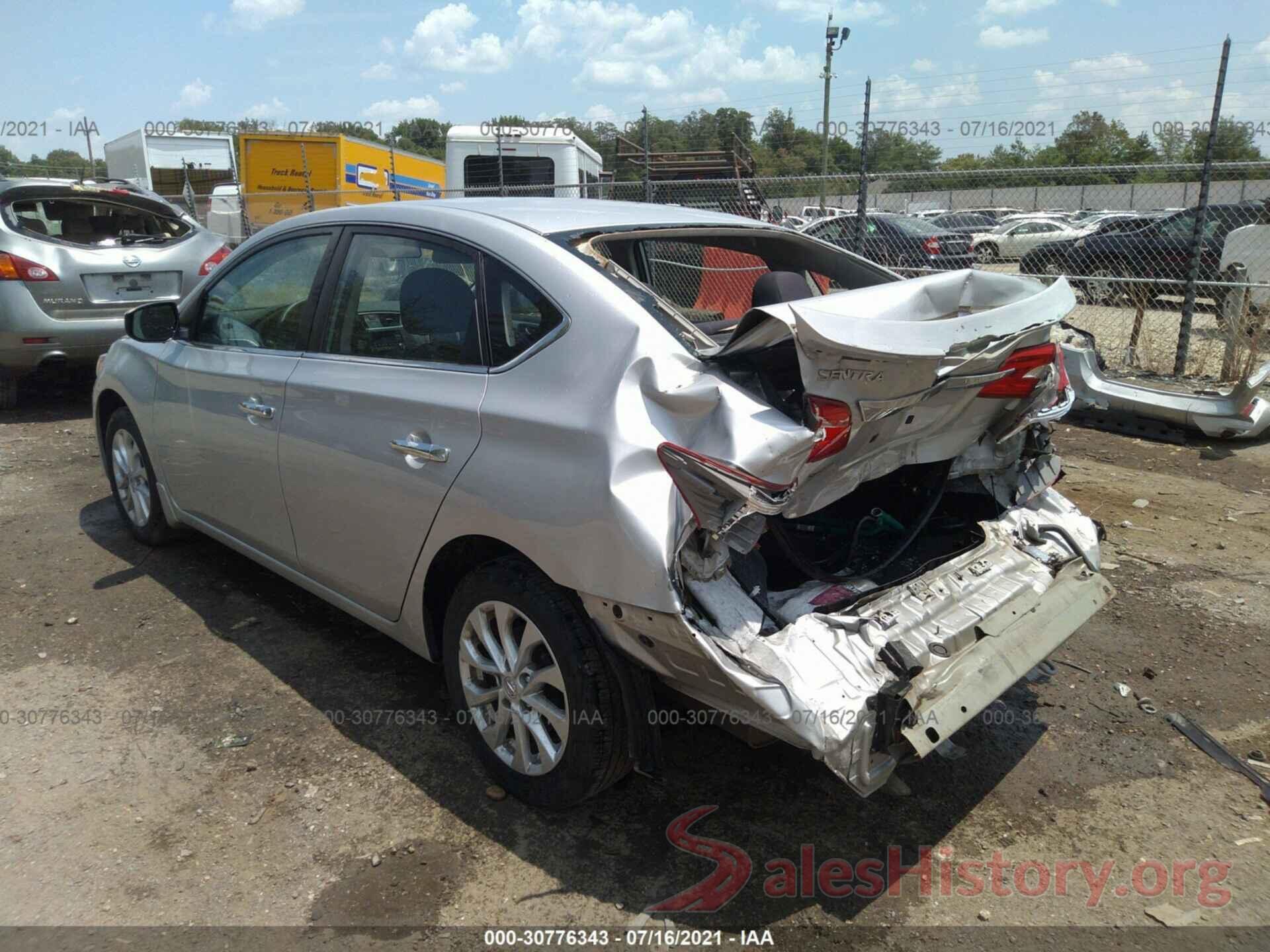 3N1AB7APXHY318960 2017 NISSAN SENTRA