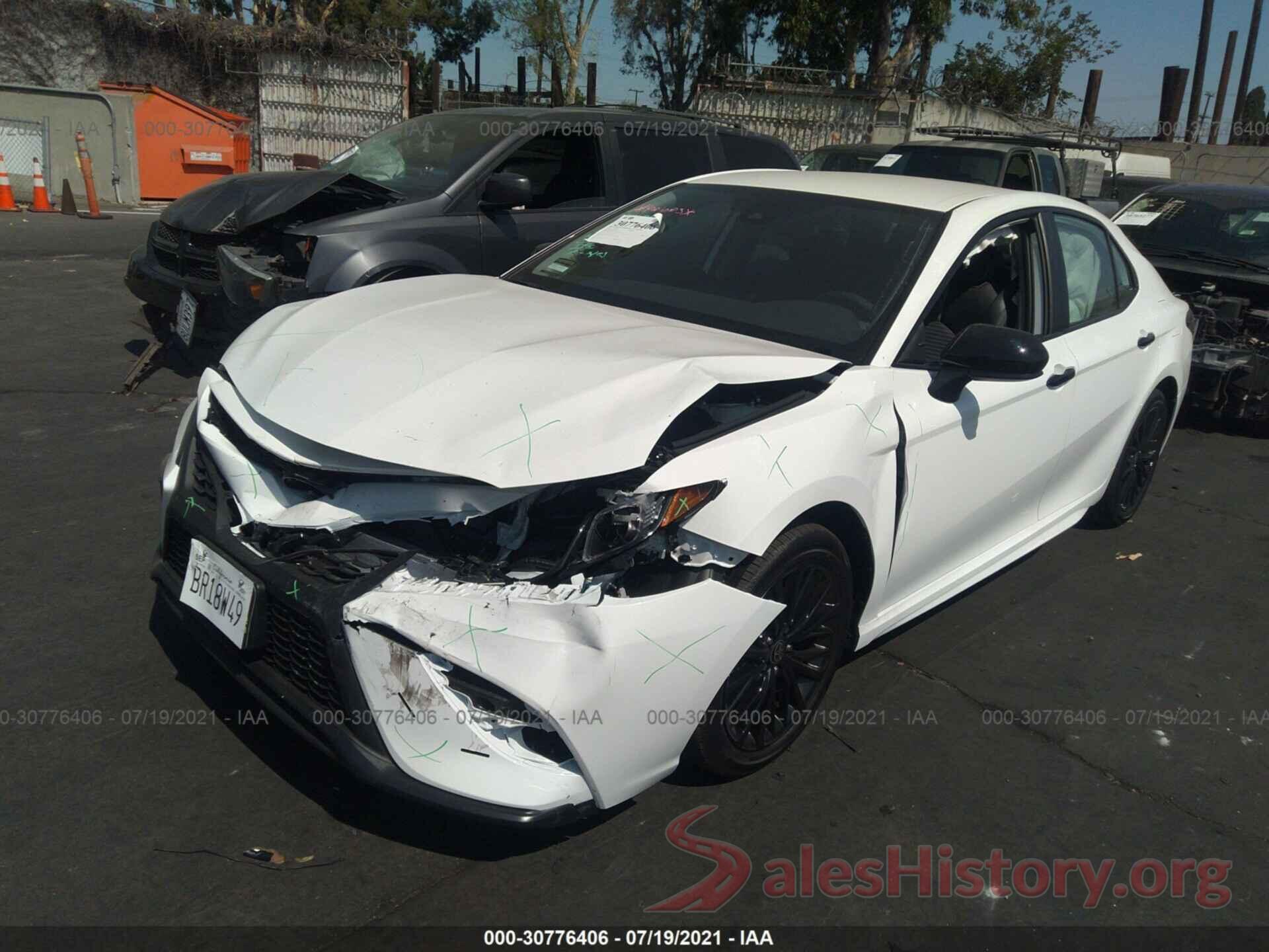 4T1G11AK0MU468709 2021 TOYOTA CAMRY