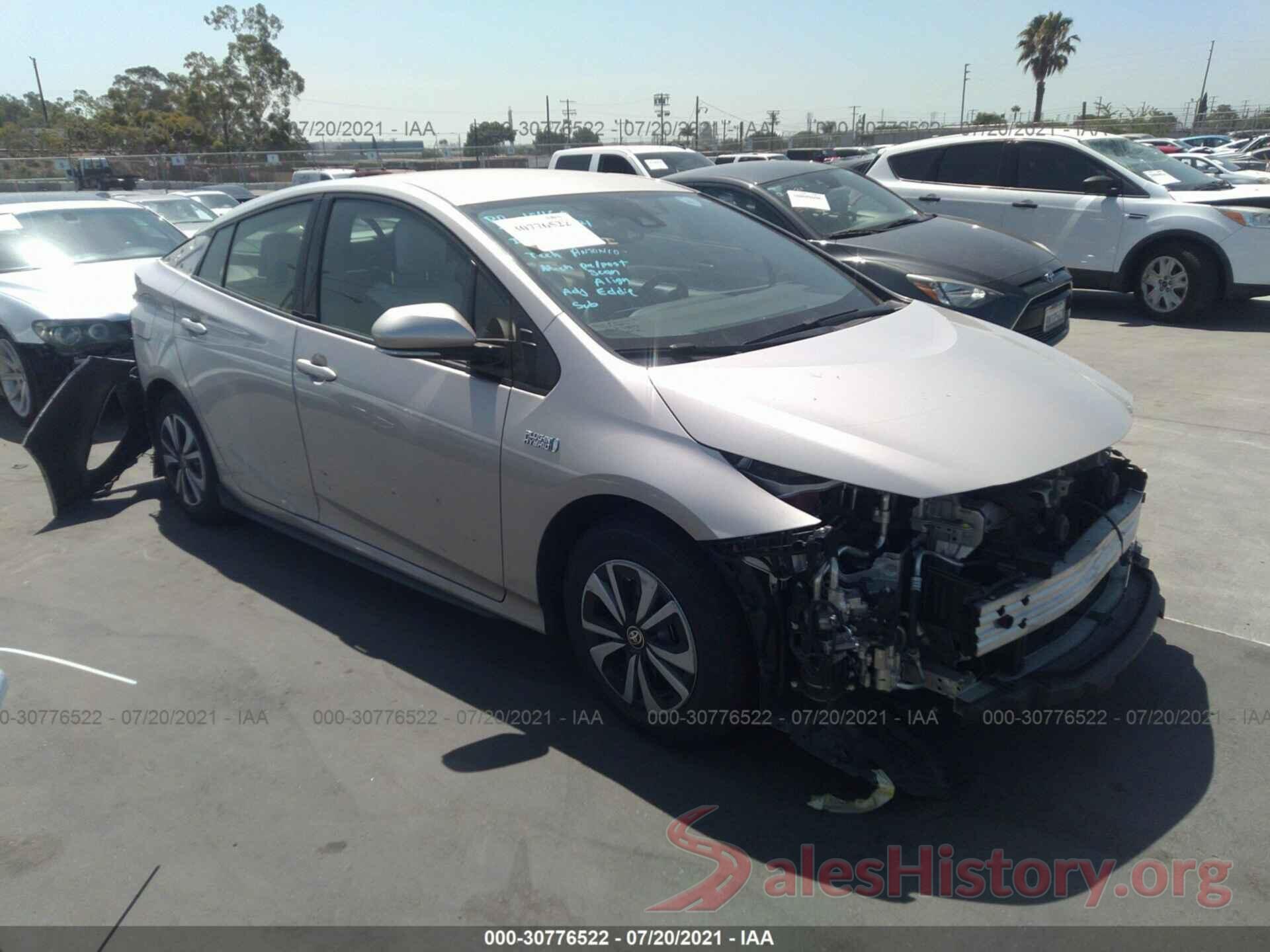 JTDKARFPXH3038148 2017 TOYOTA PRIUS PRIME