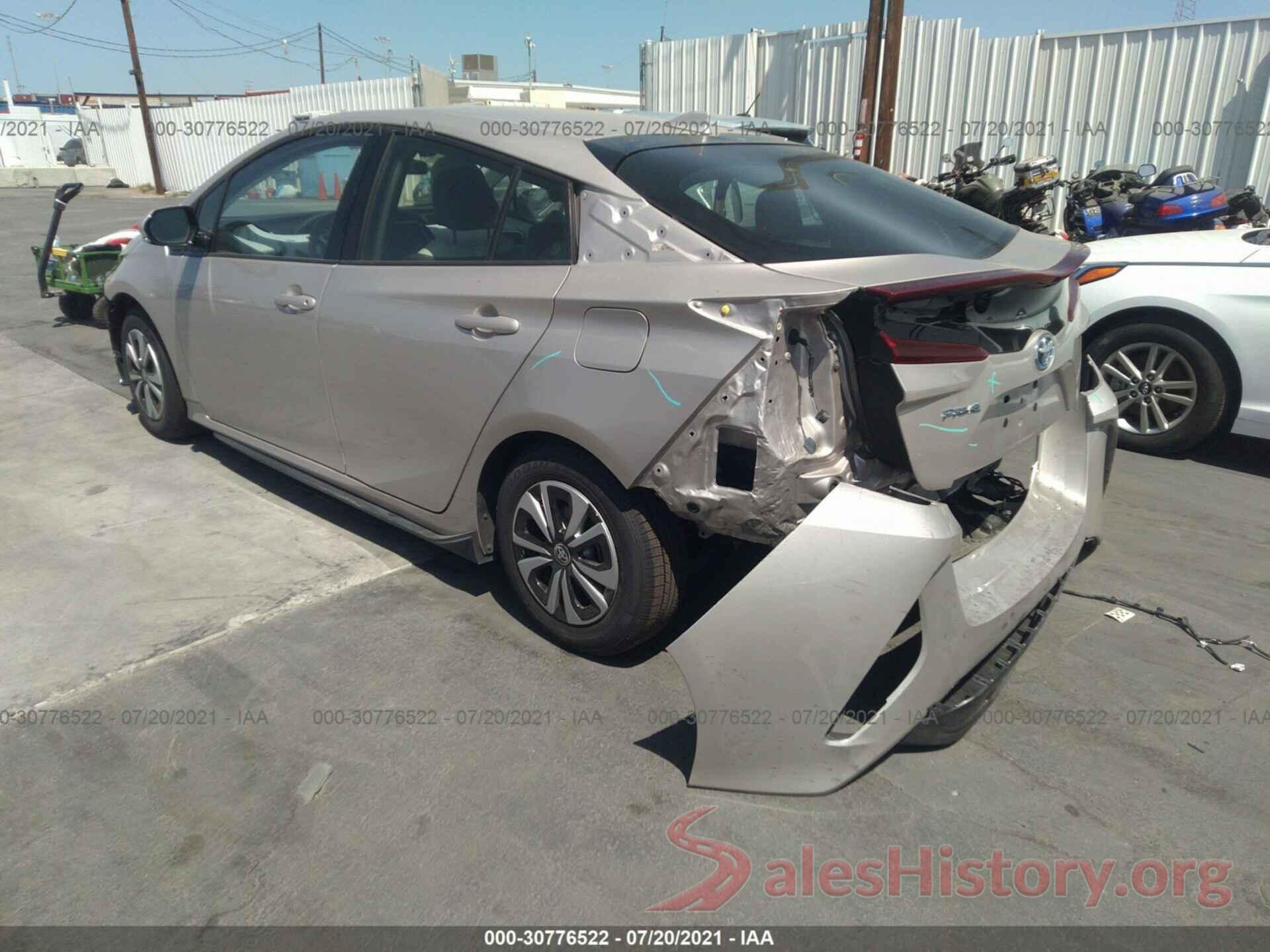 JTDKARFPXH3038148 2017 TOYOTA PRIUS PRIME