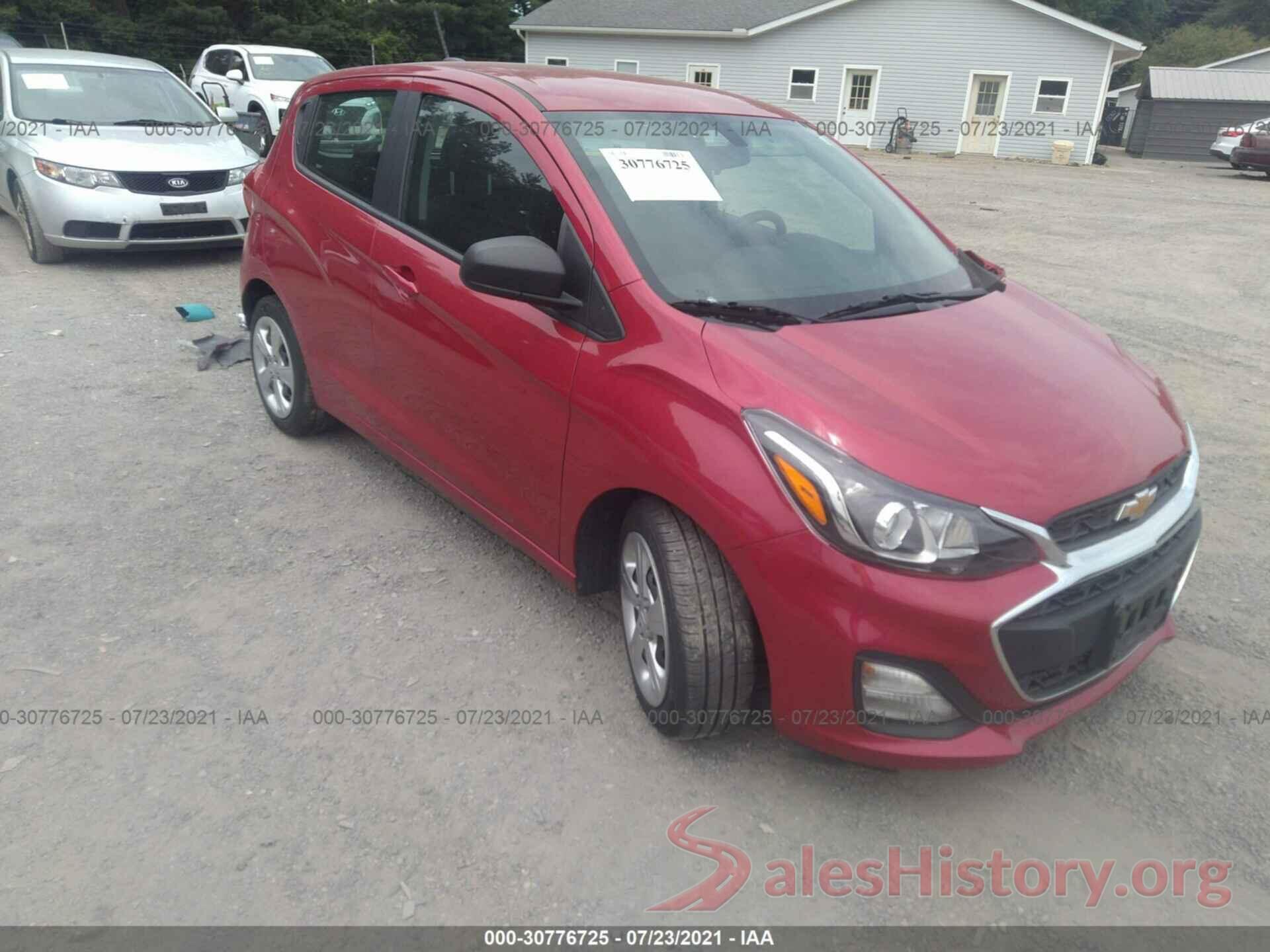 KL8CB6SA8LC402389 2020 CHEVROLET SPARK