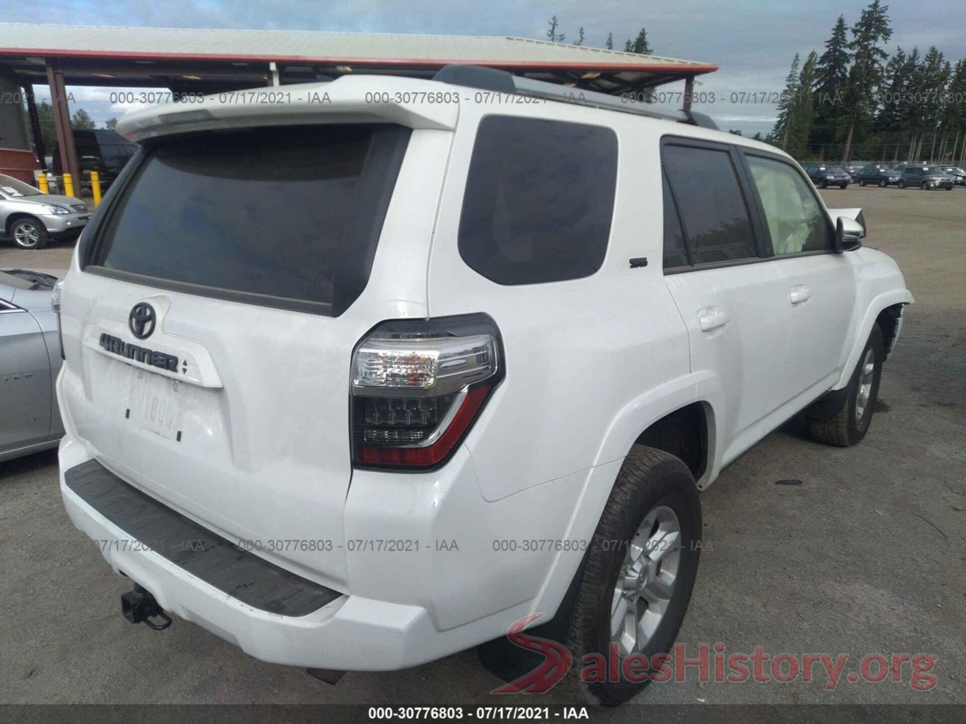 JTEBU5JR6L5828743 2020 TOYOTA 4RUNNER