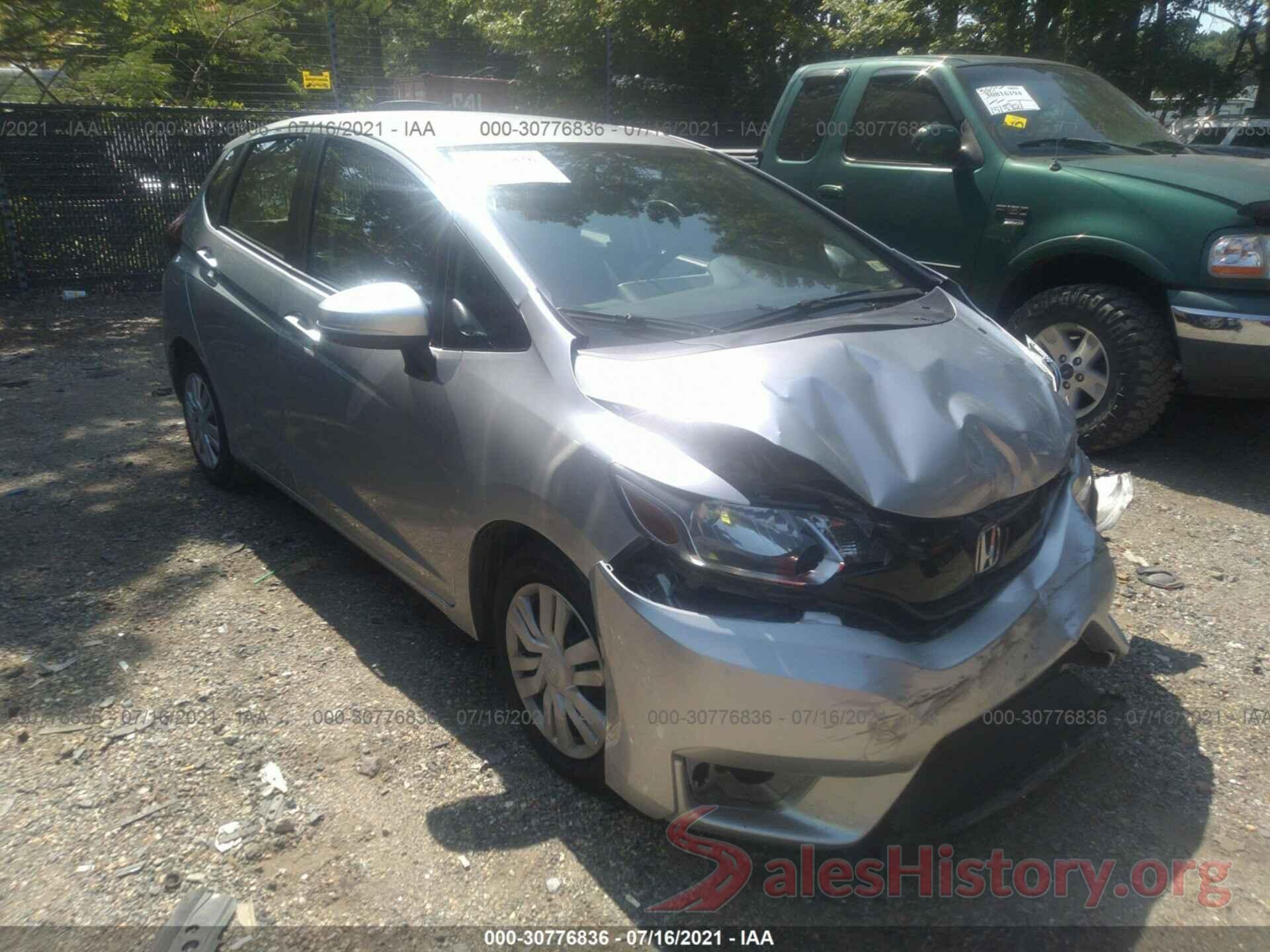 JHMGK5H50GX003227 2016 HONDA FIT