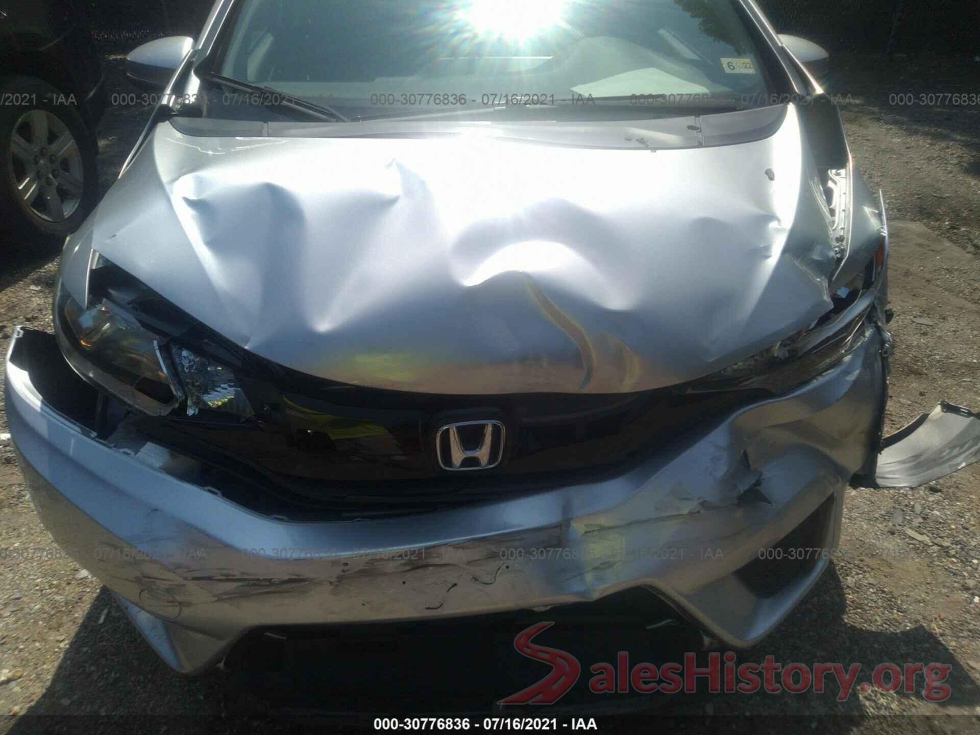 JHMGK5H50GX003227 2016 HONDA FIT