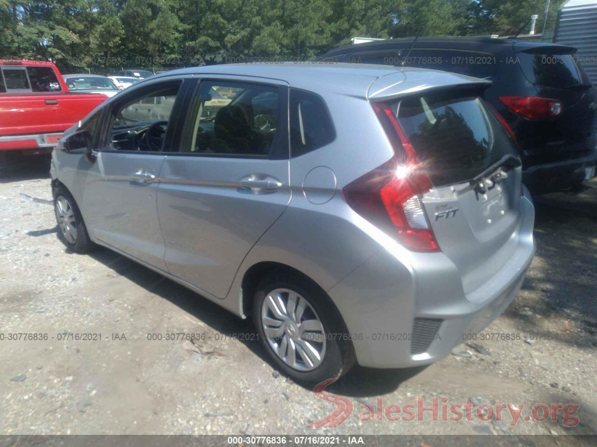 JHMGK5H50GX003227 2016 HONDA FIT