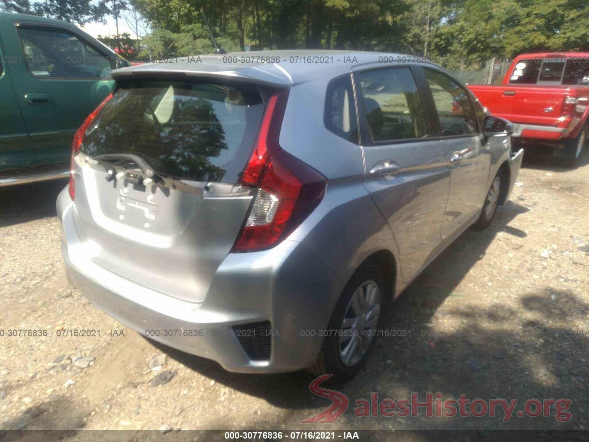 JHMGK5H50GX003227 2016 HONDA FIT