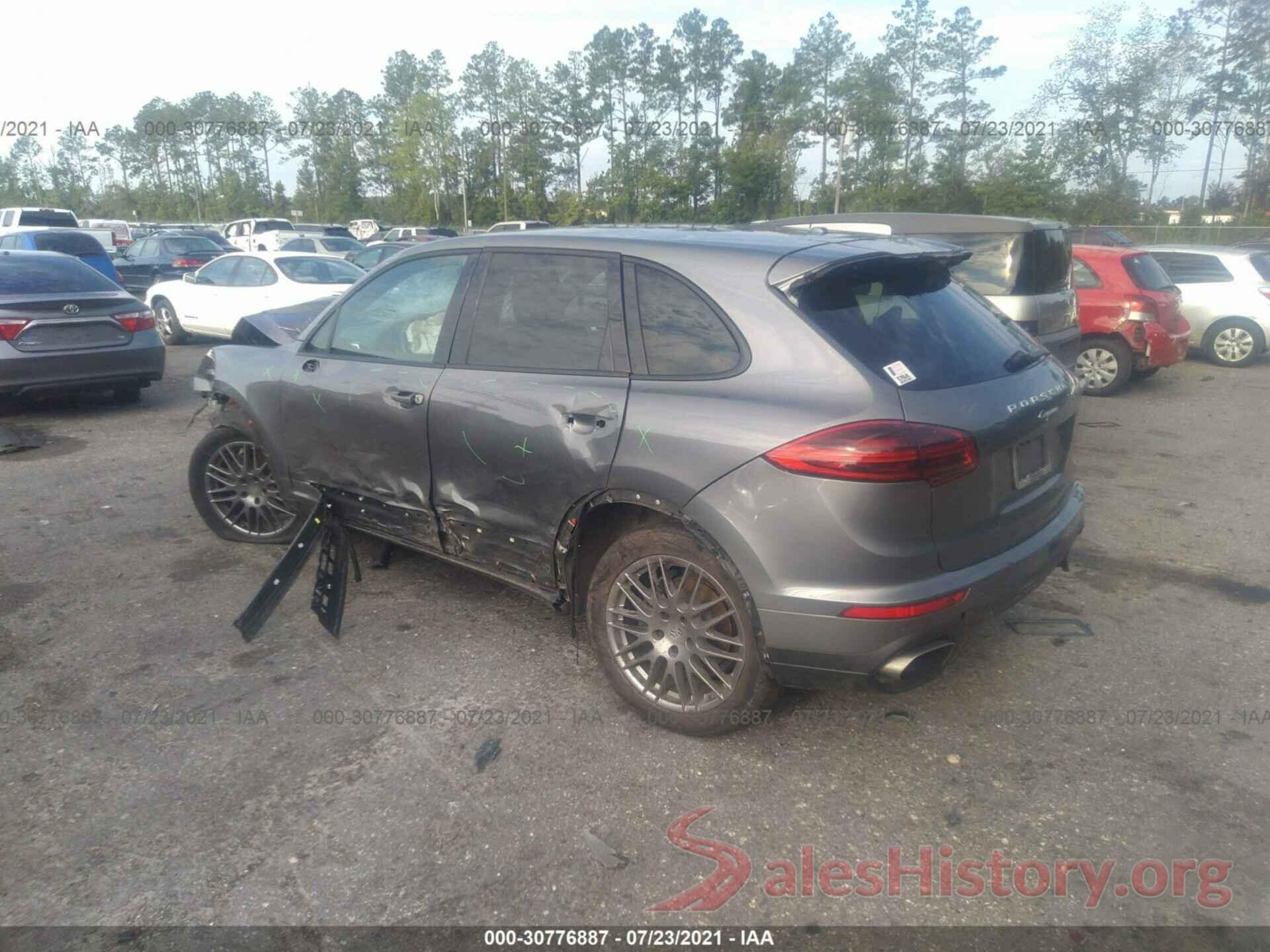 WP1AA2A20GKA14409 2016 PORSCHE CAYENNE