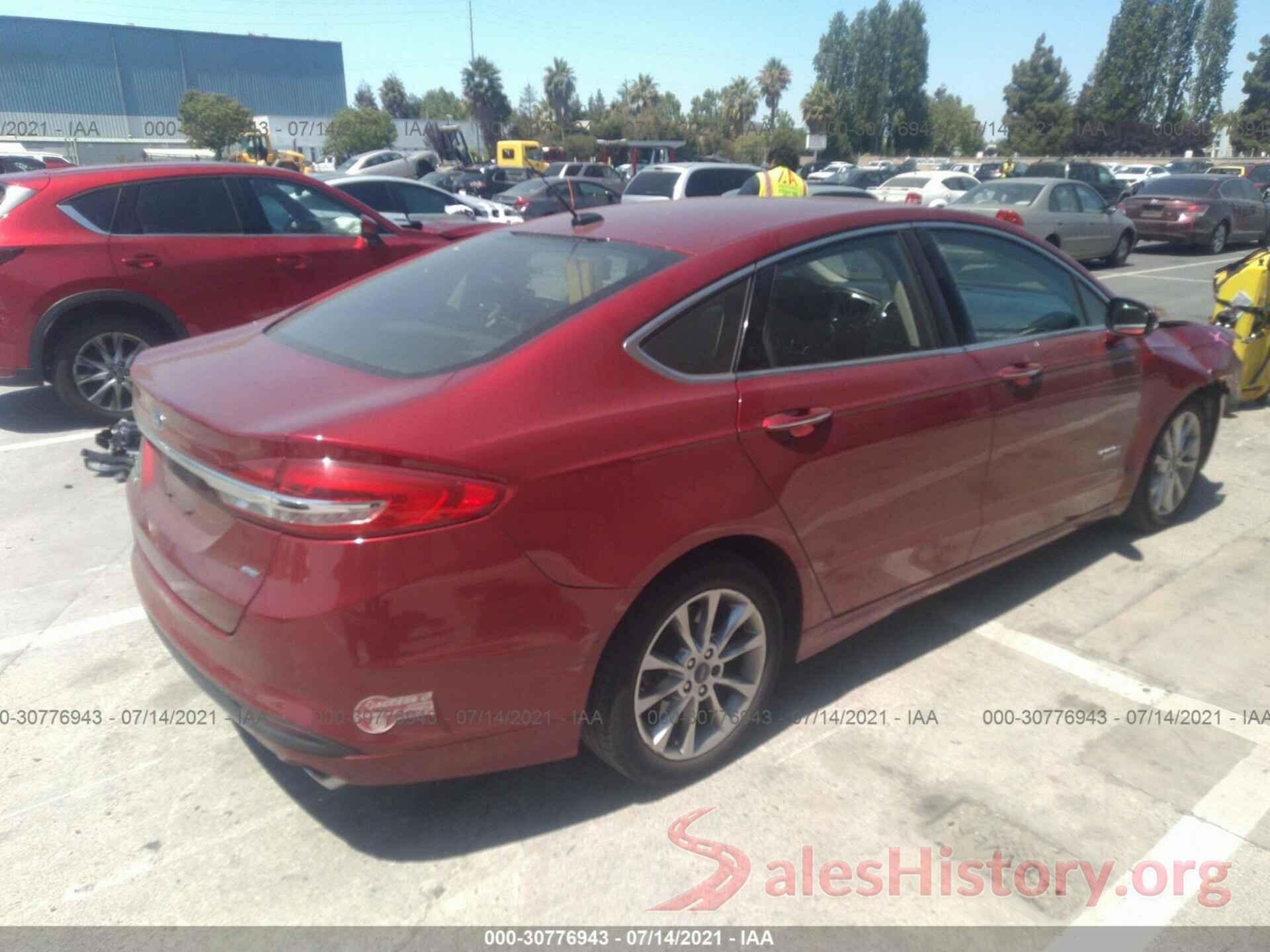 3FA6P0PU6HR380185 2017 FORD FUSION ENERGI