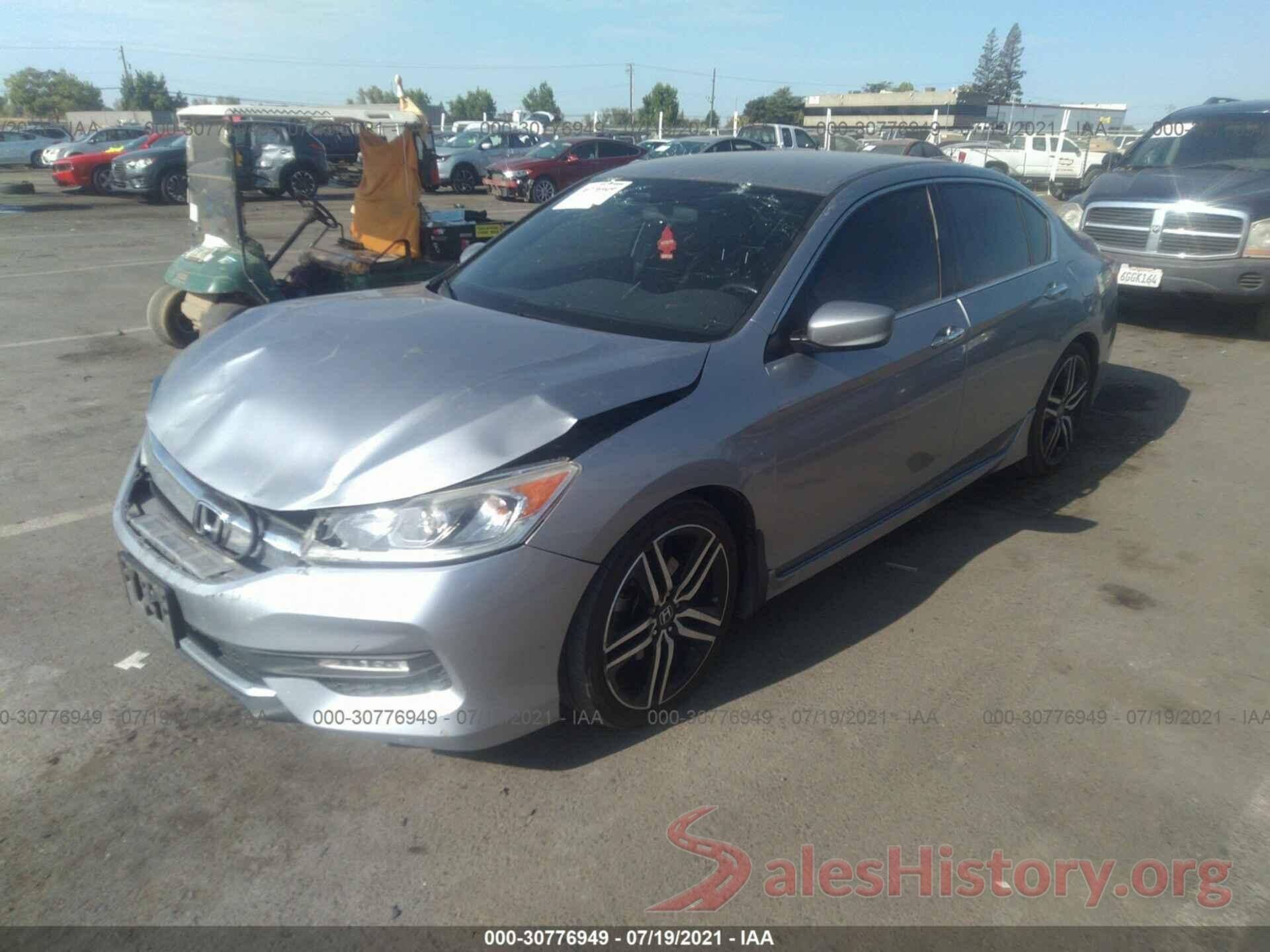 1HGCR2F16HA040721 2017 HONDA ACCORD SEDAN