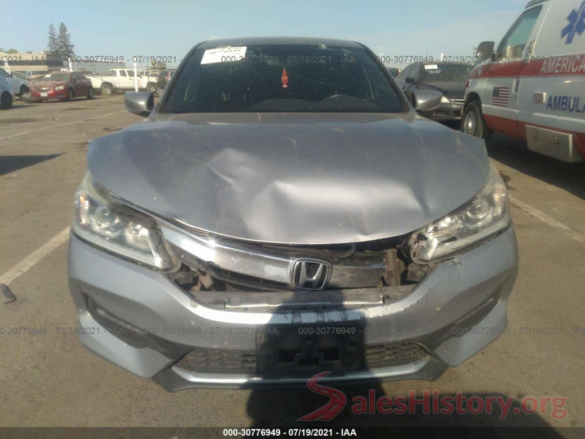 1HGCR2F16HA040721 2017 HONDA ACCORD SEDAN