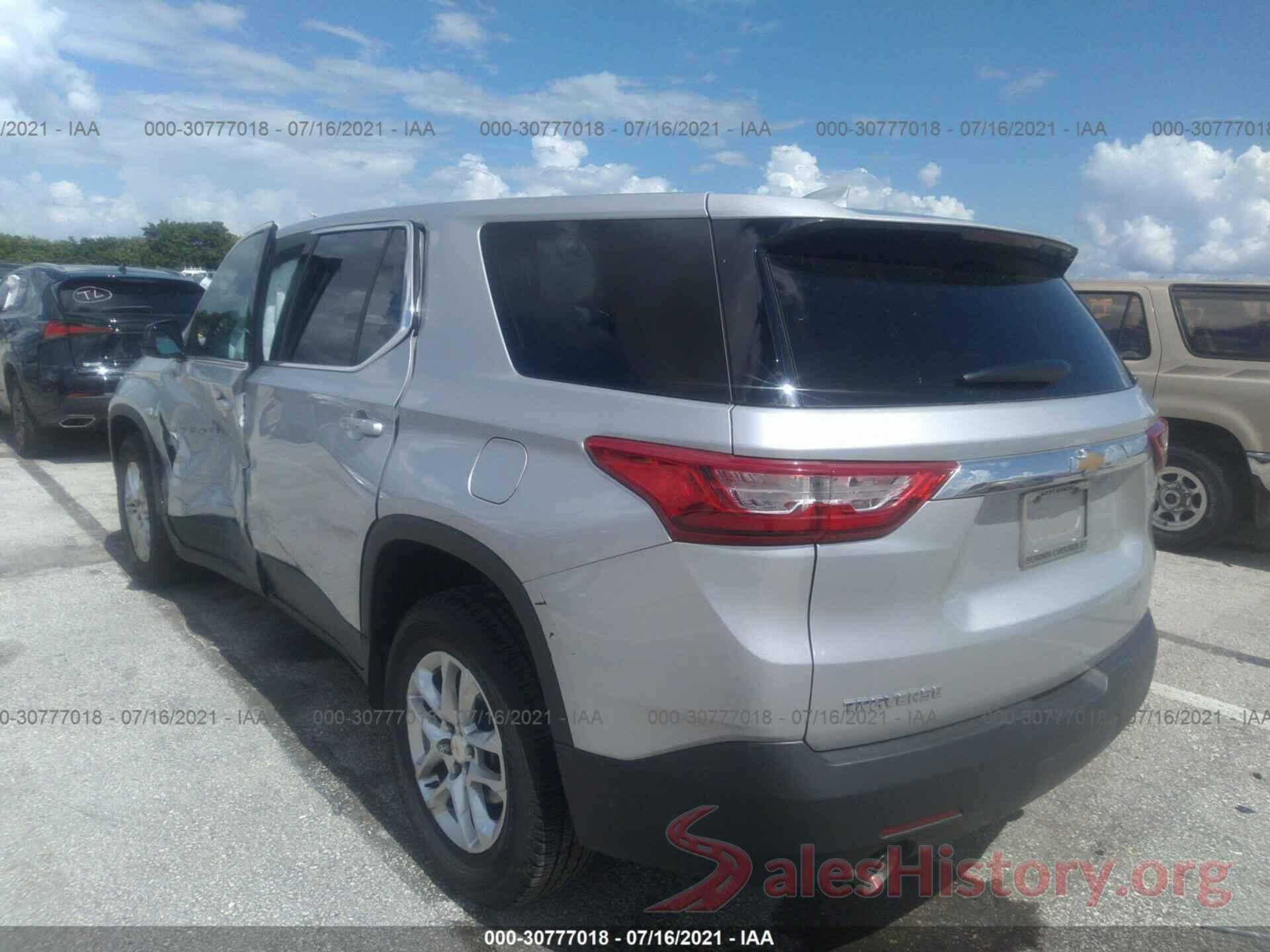 1GNERFKW6KJ231232 2019 CHEVROLET TRAVERSE