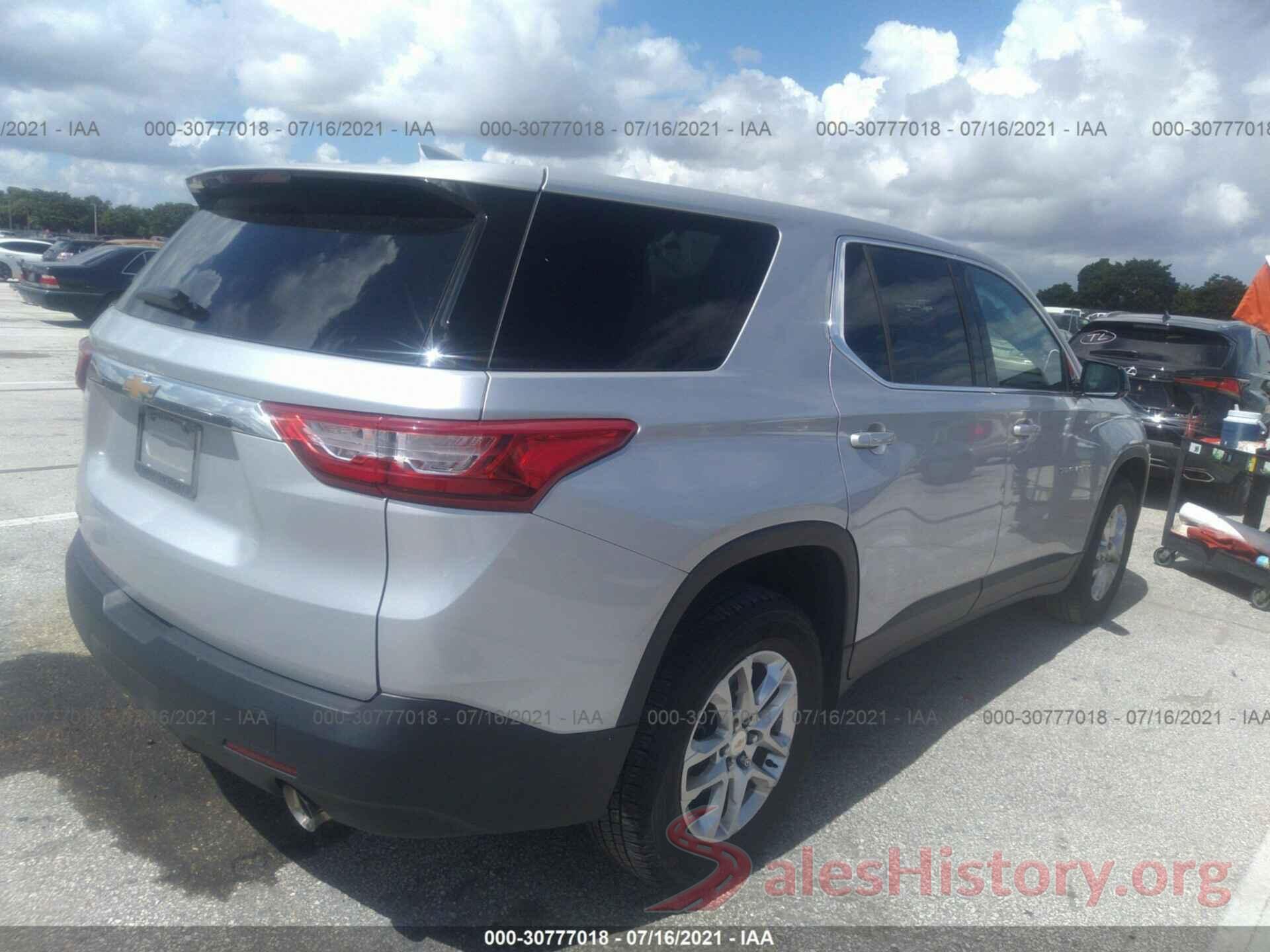 1GNERFKW6KJ231232 2019 CHEVROLET TRAVERSE