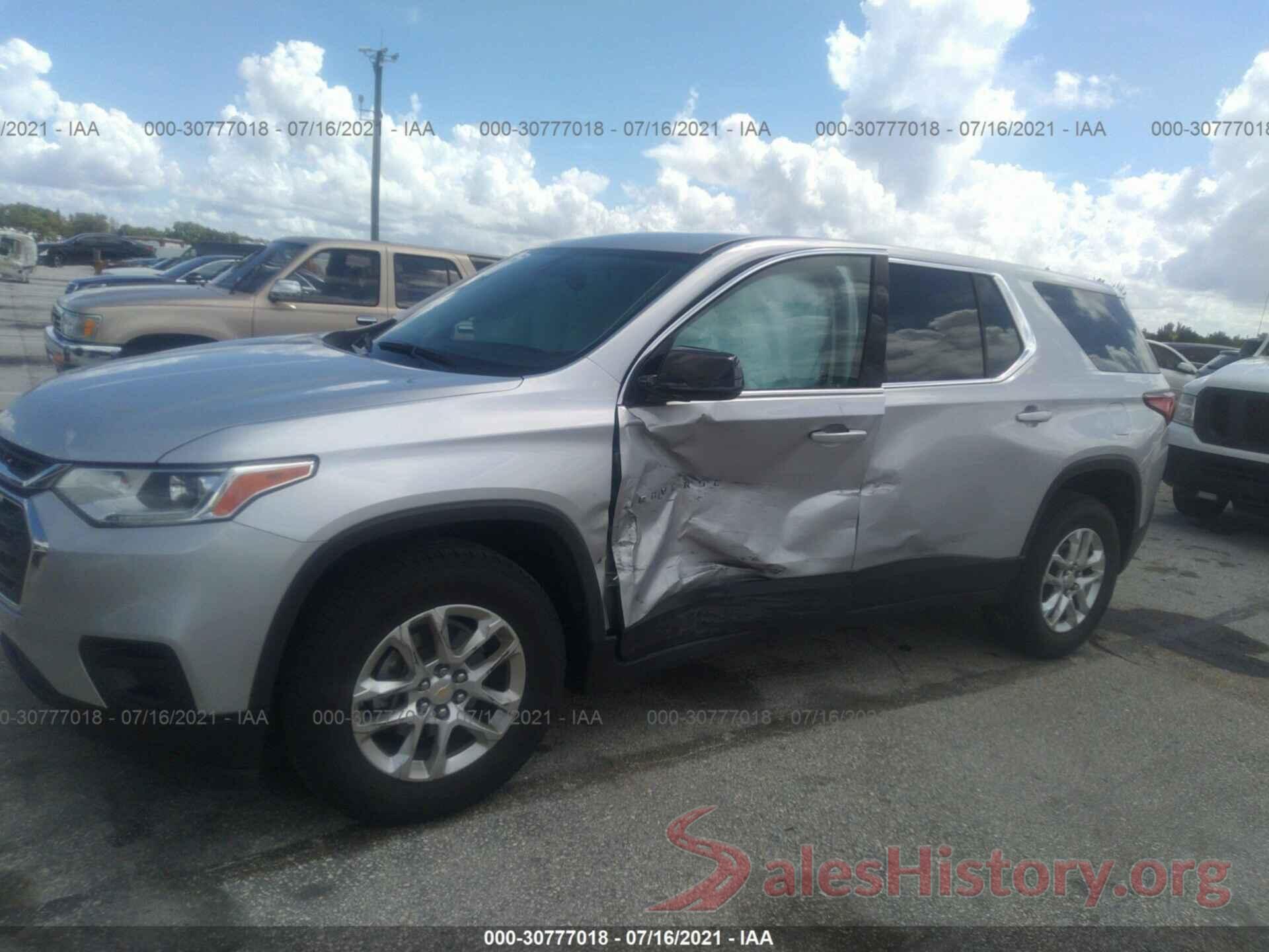 1GNERFKW6KJ231232 2019 CHEVROLET TRAVERSE