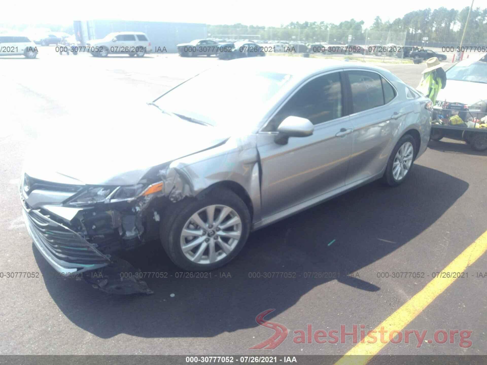 4T1B11HK7KU265281 2019 TOYOTA CAMRY