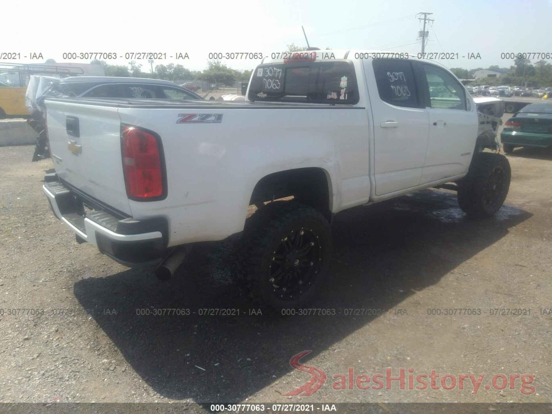 1GCPTDE13J1202373 2018 CHEVROLET COLORADO