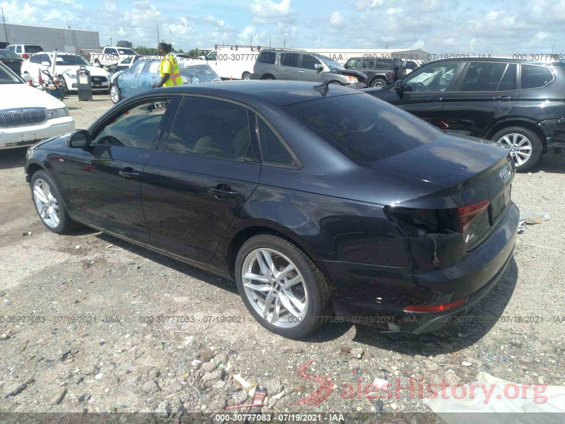 WAUKMAF49HN057967 2017 AUDI A4