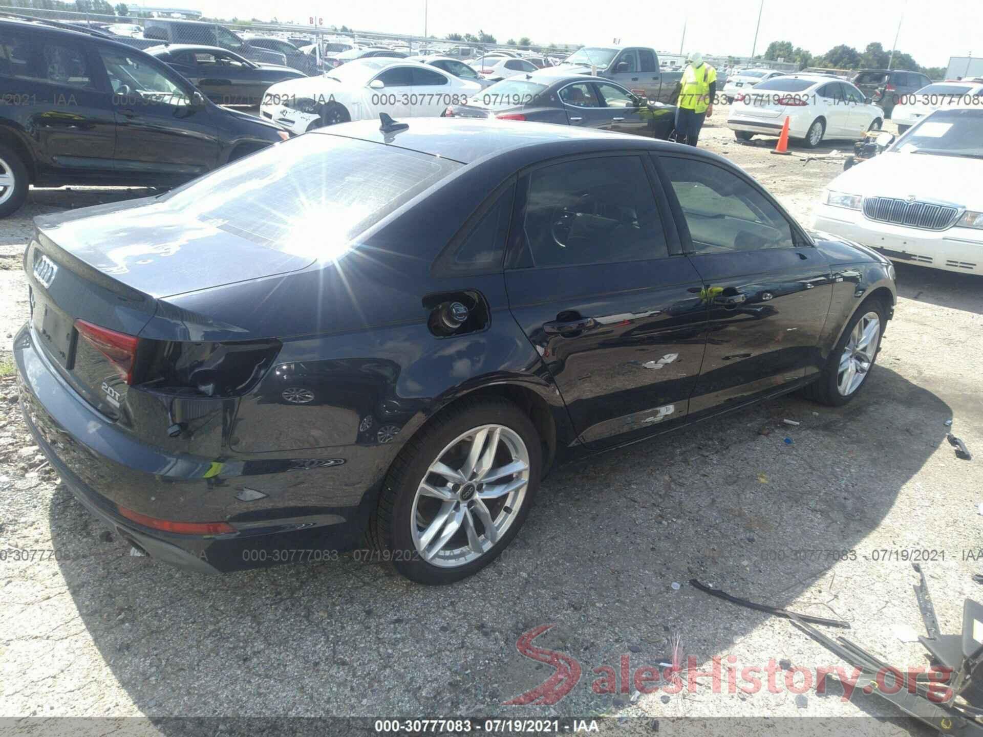 WAUKMAF49HN057967 2017 AUDI A4