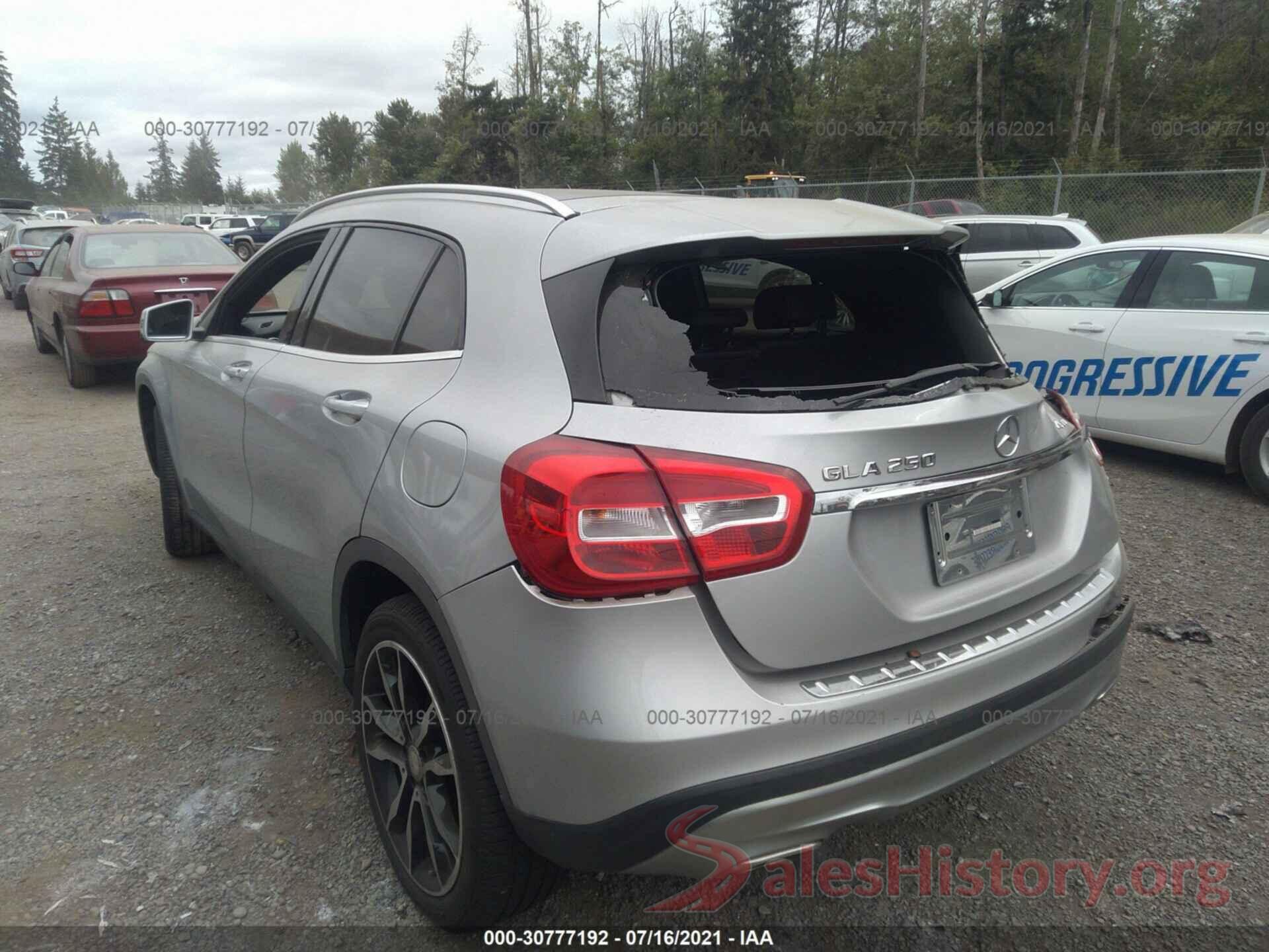 WDCTG4GB3GJ245428 2016 MERCEDES-BENZ GLA