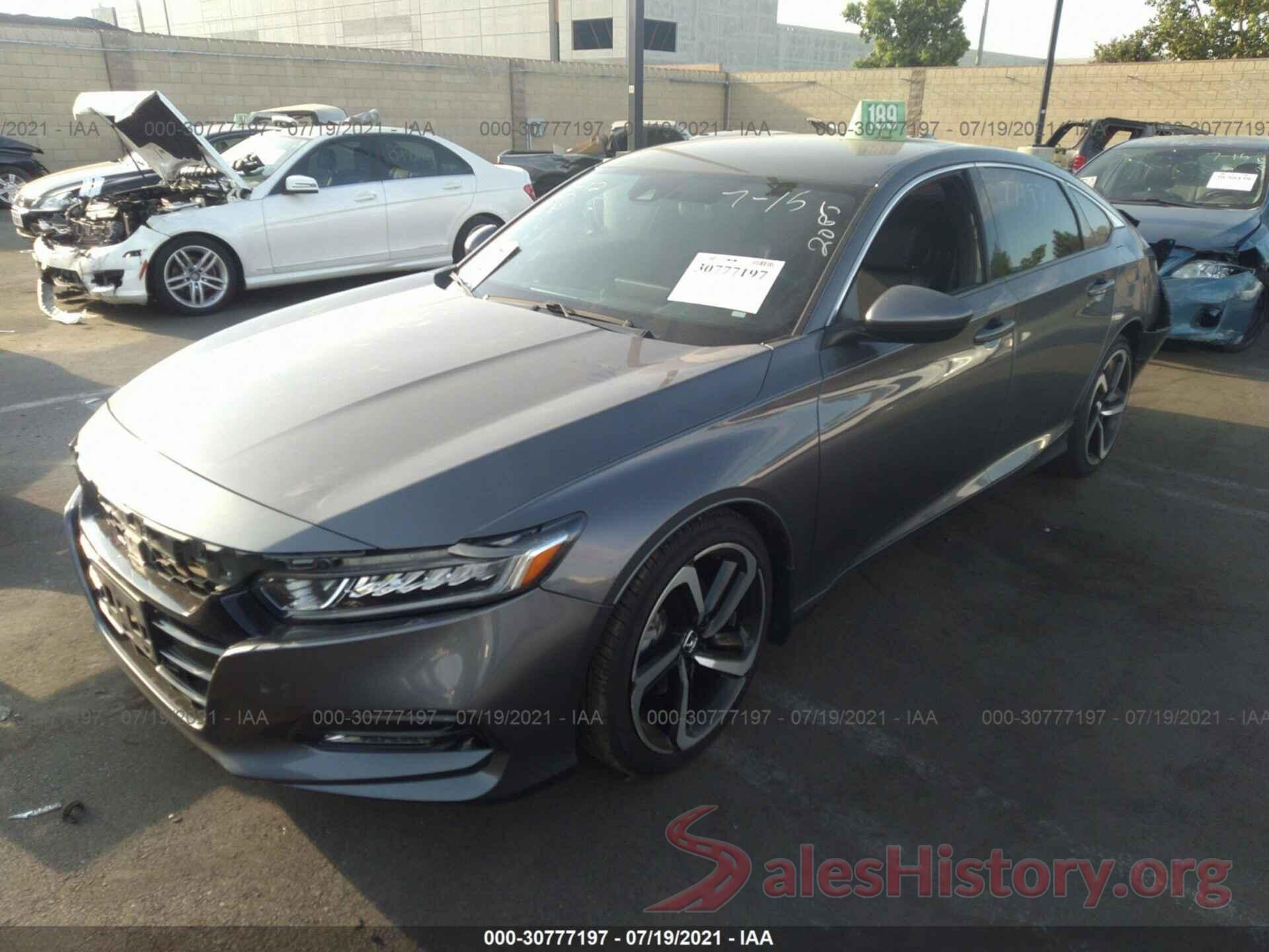 1HGCV1F39JA050320 2018 HONDA ACCORD SEDAN