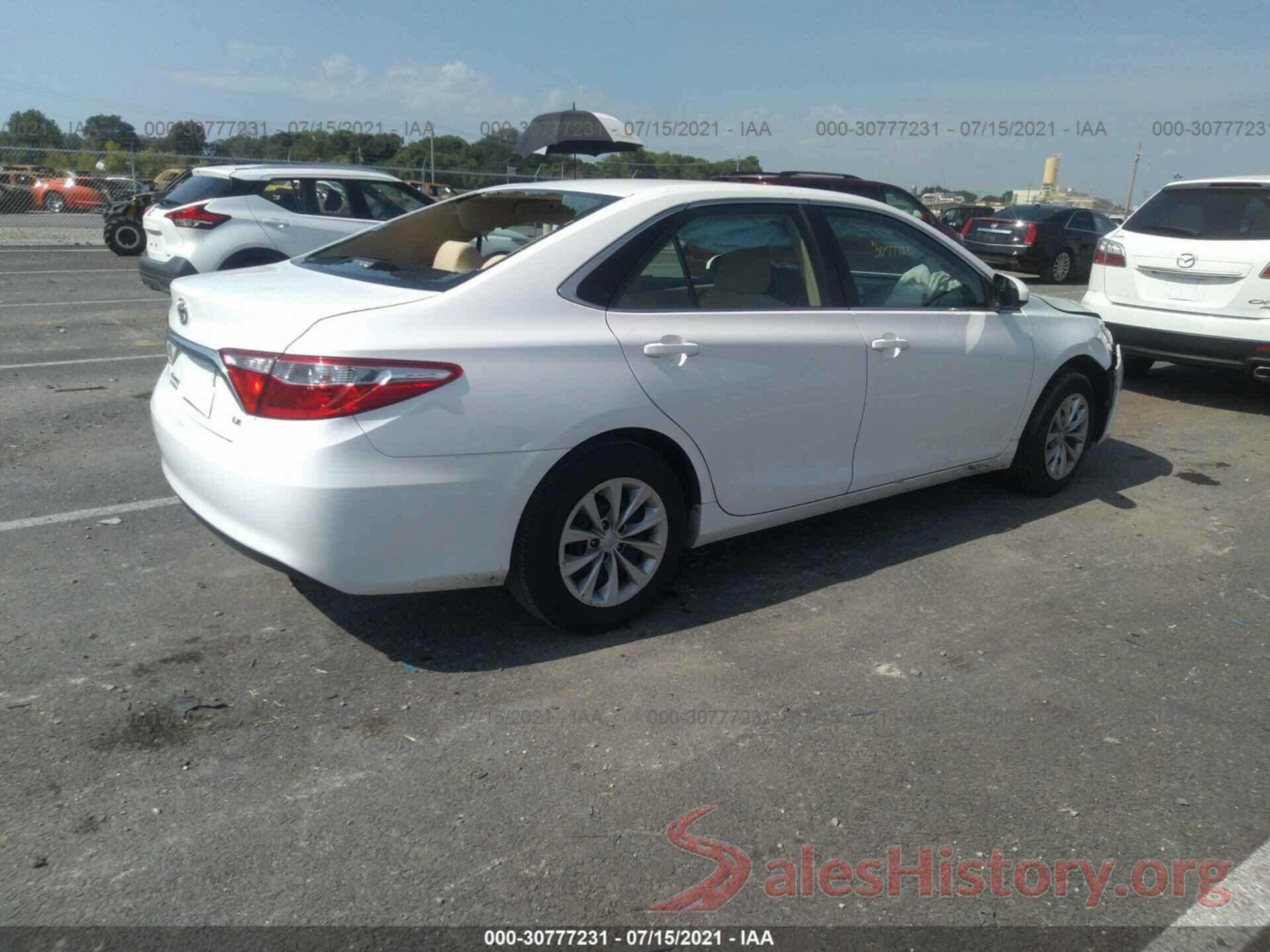 4T4BF1FK9GR519493 2016 TOYOTA CAMRY