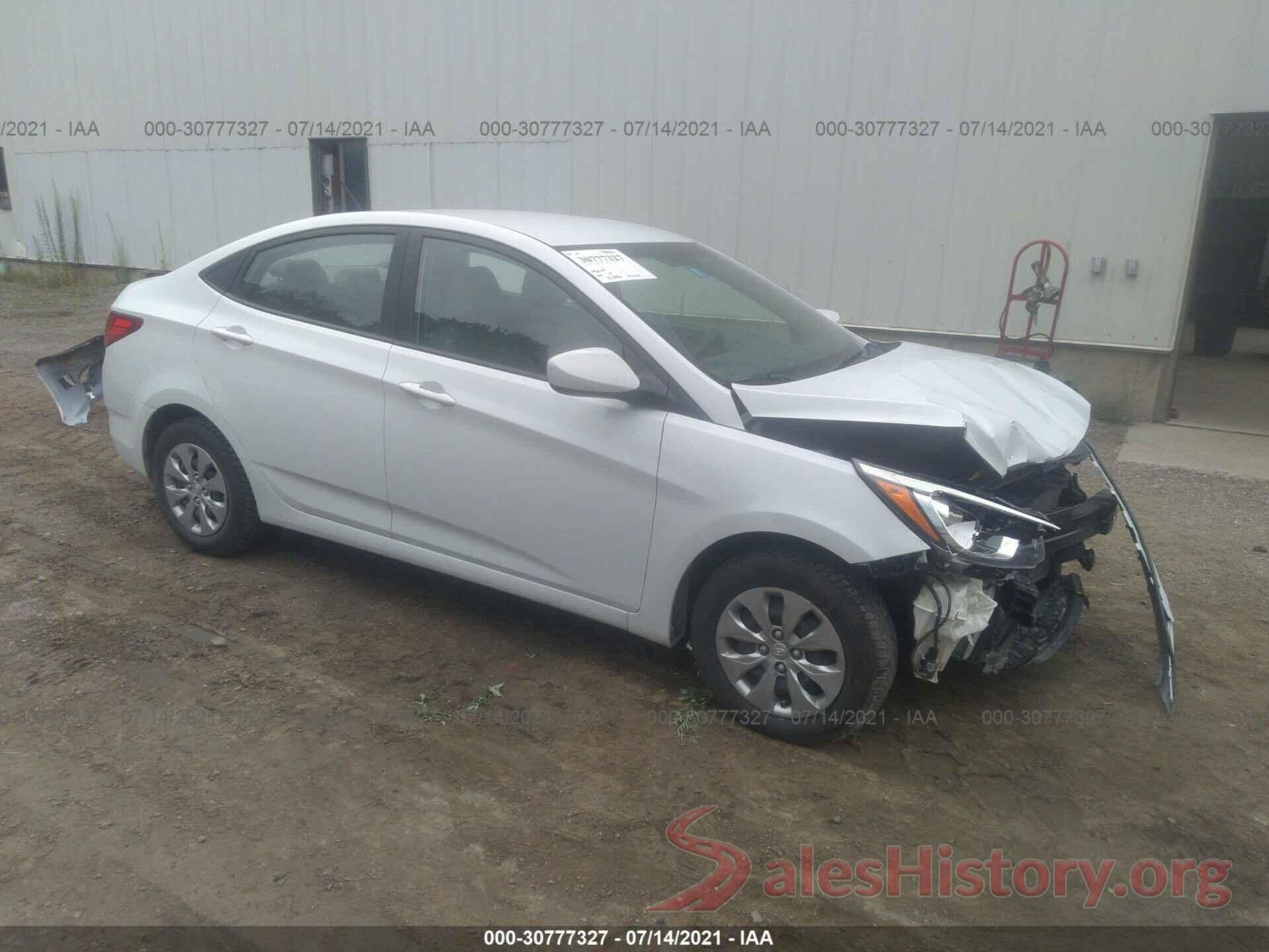 KMHCT4AE7HU368617 2017 HYUNDAI ACCENT