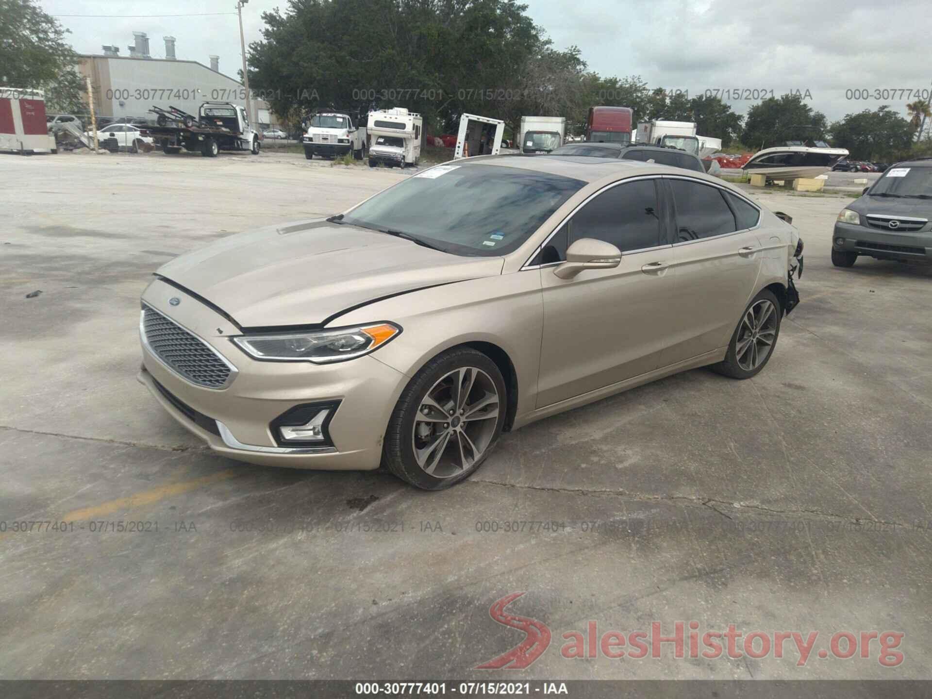 3FA6P0D95KR139631 2019 FORD FUSION