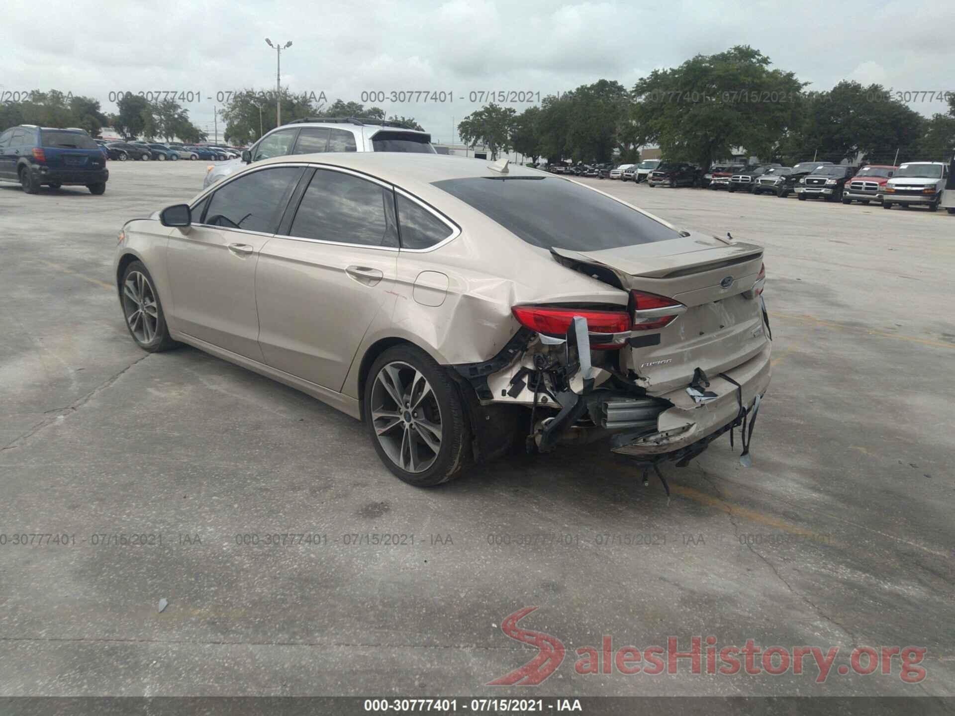 3FA6P0D95KR139631 2019 FORD FUSION