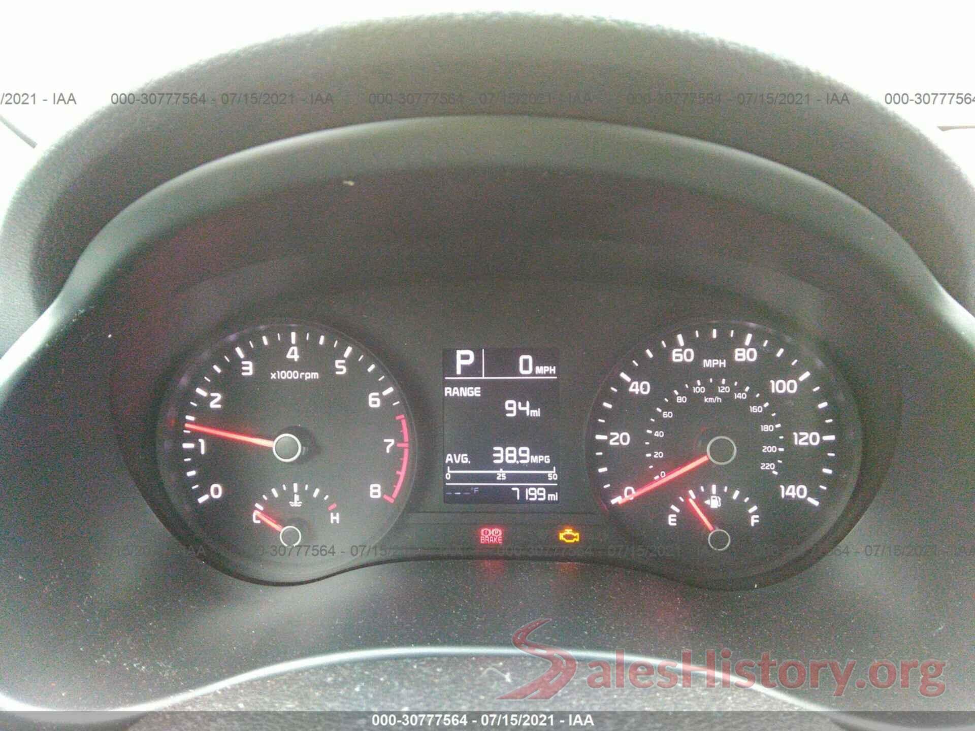 3KPA24AD4LE333420 2020 KIA RIO