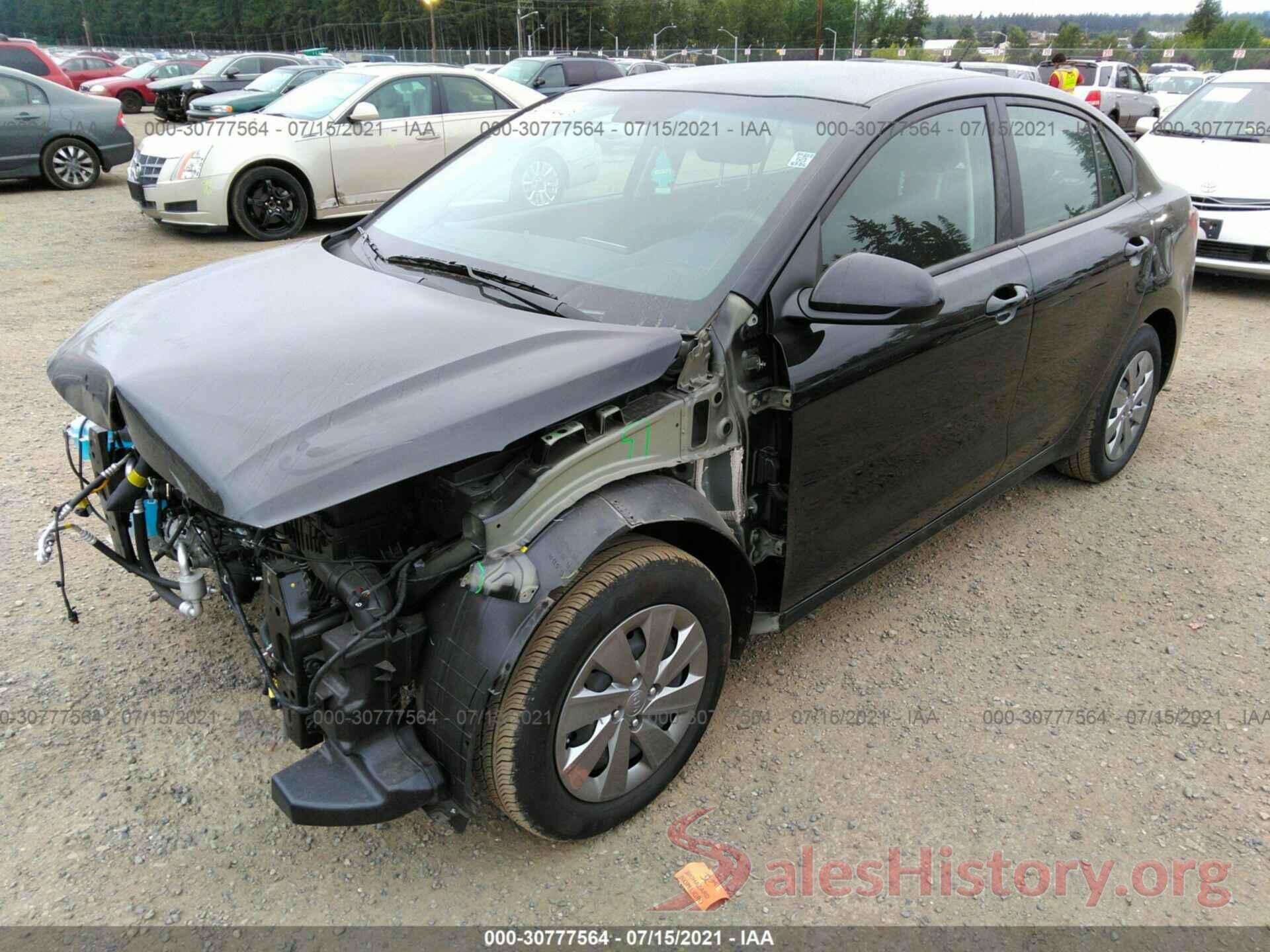 3KPA24AD4LE333420 2020 KIA RIO