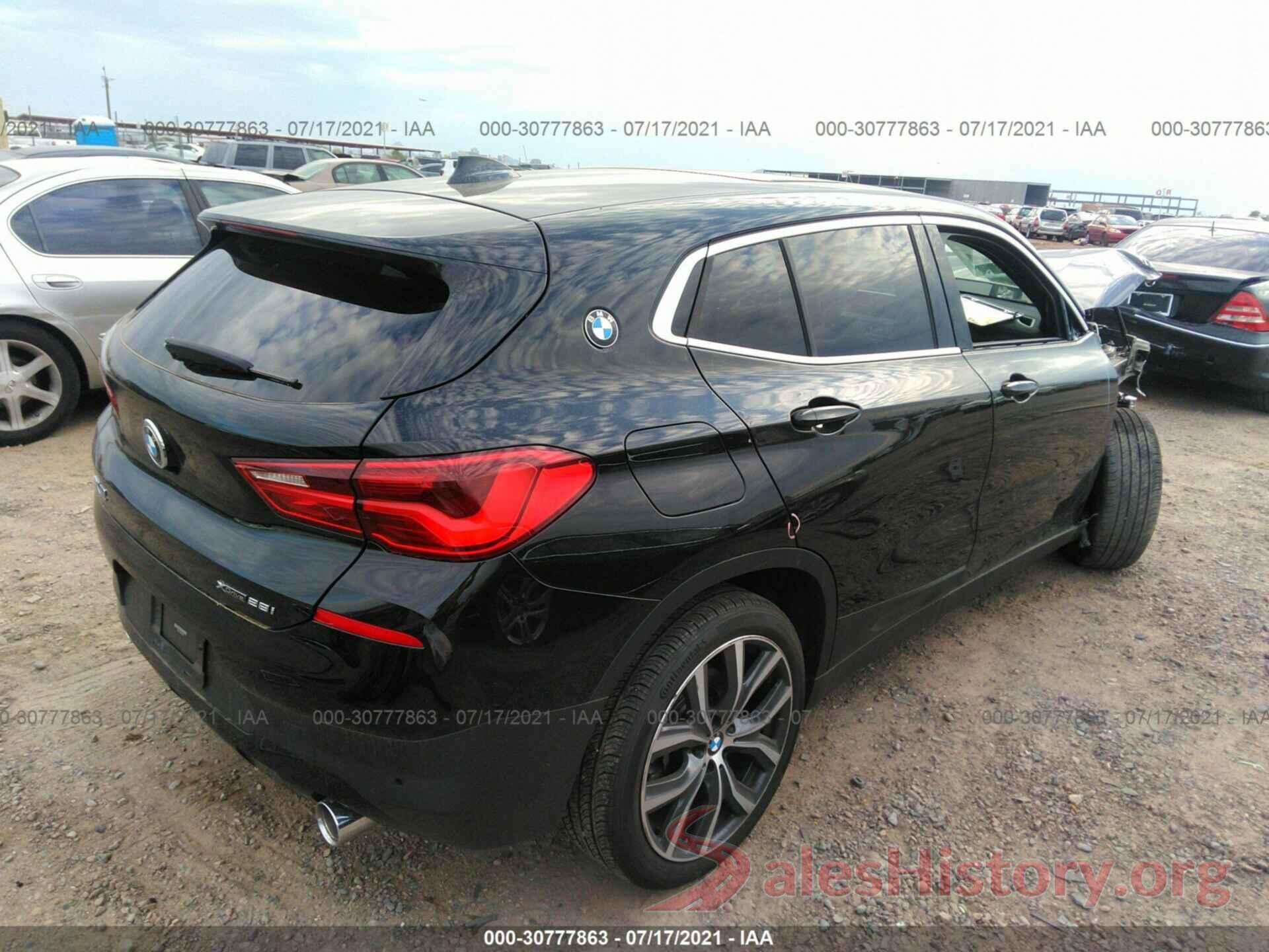 WBXYJ1C03L5P85867 2020 BMW X2