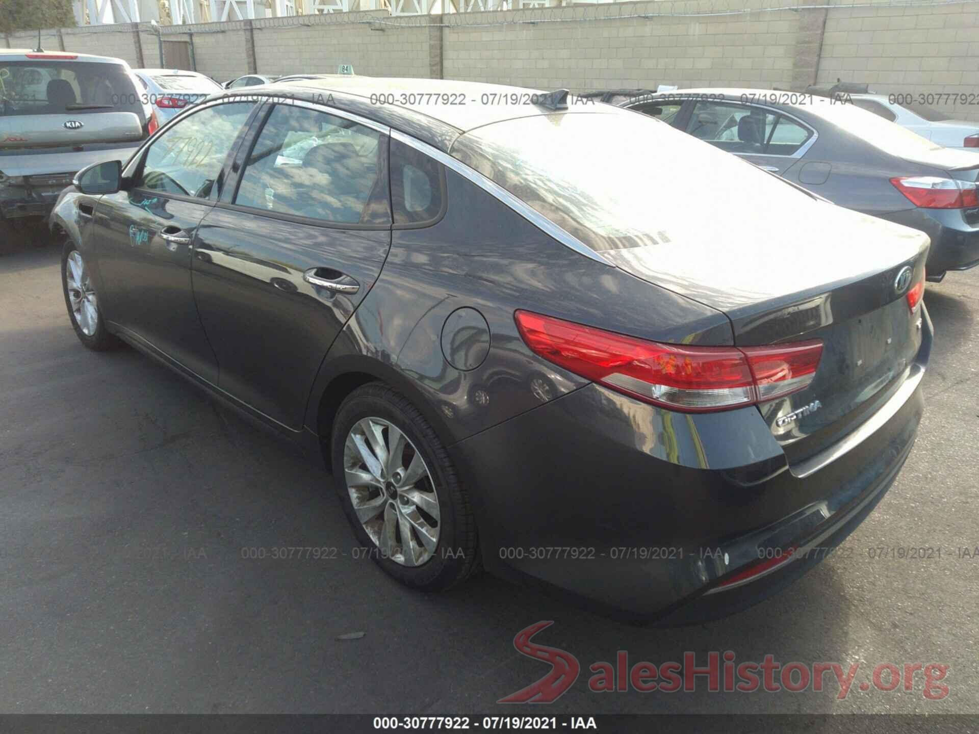 5XXGU4L35HG127191 2017 KIA OPTIMA