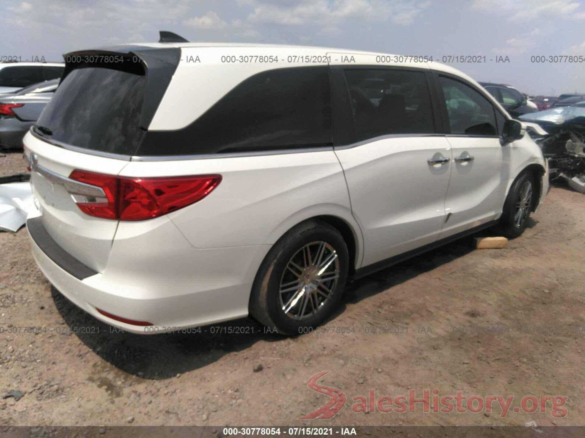 5FNRL6H73KB006009 2019 HONDA ODYSSEY