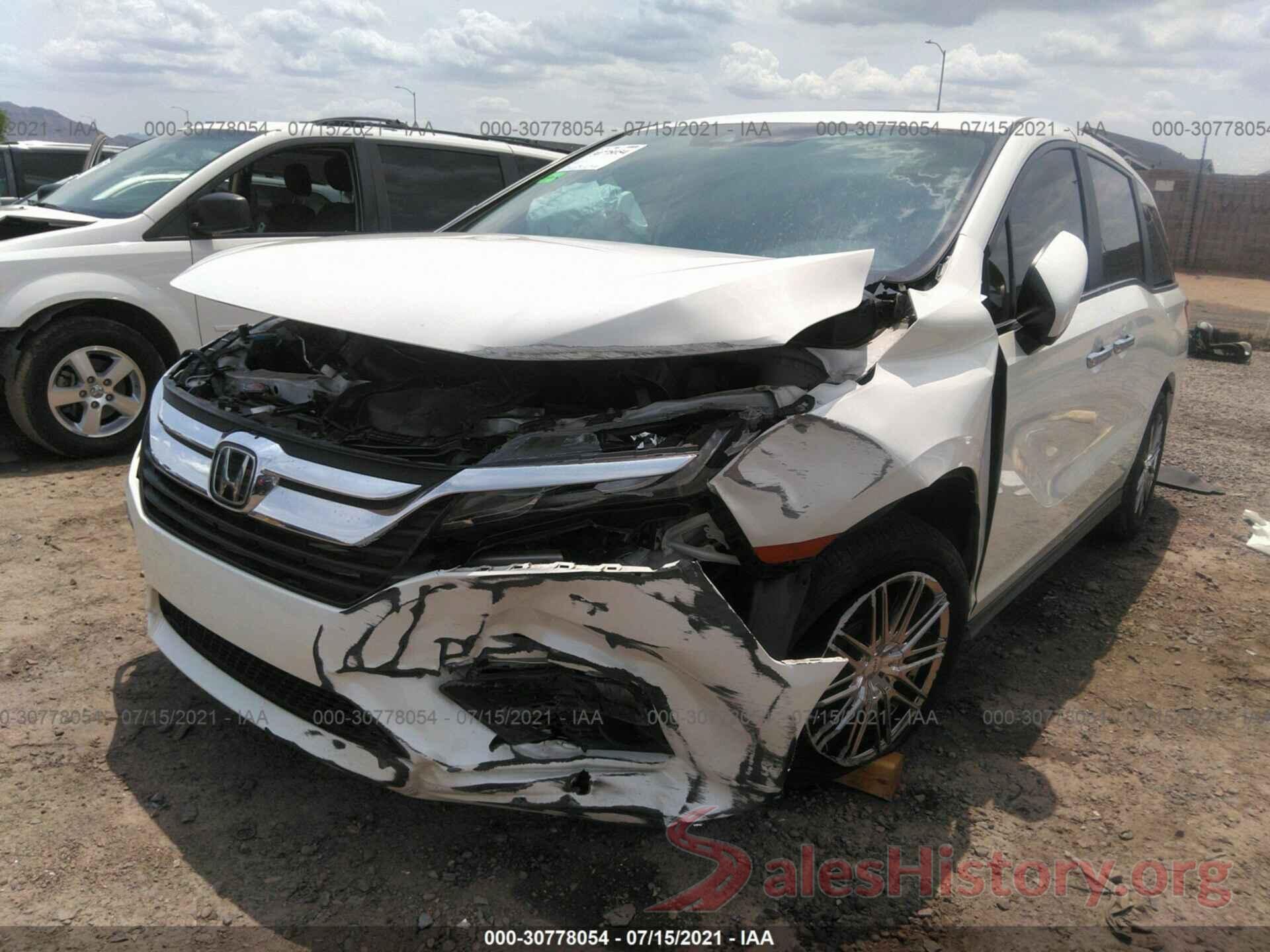 5FNRL6H73KB006009 2019 HONDA ODYSSEY