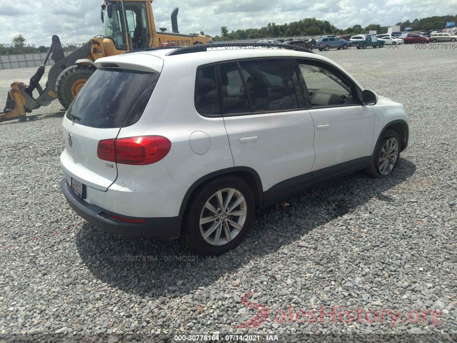 WVGAV7AX6HK054778 2017 VOLKSWAGEN TIGUAN