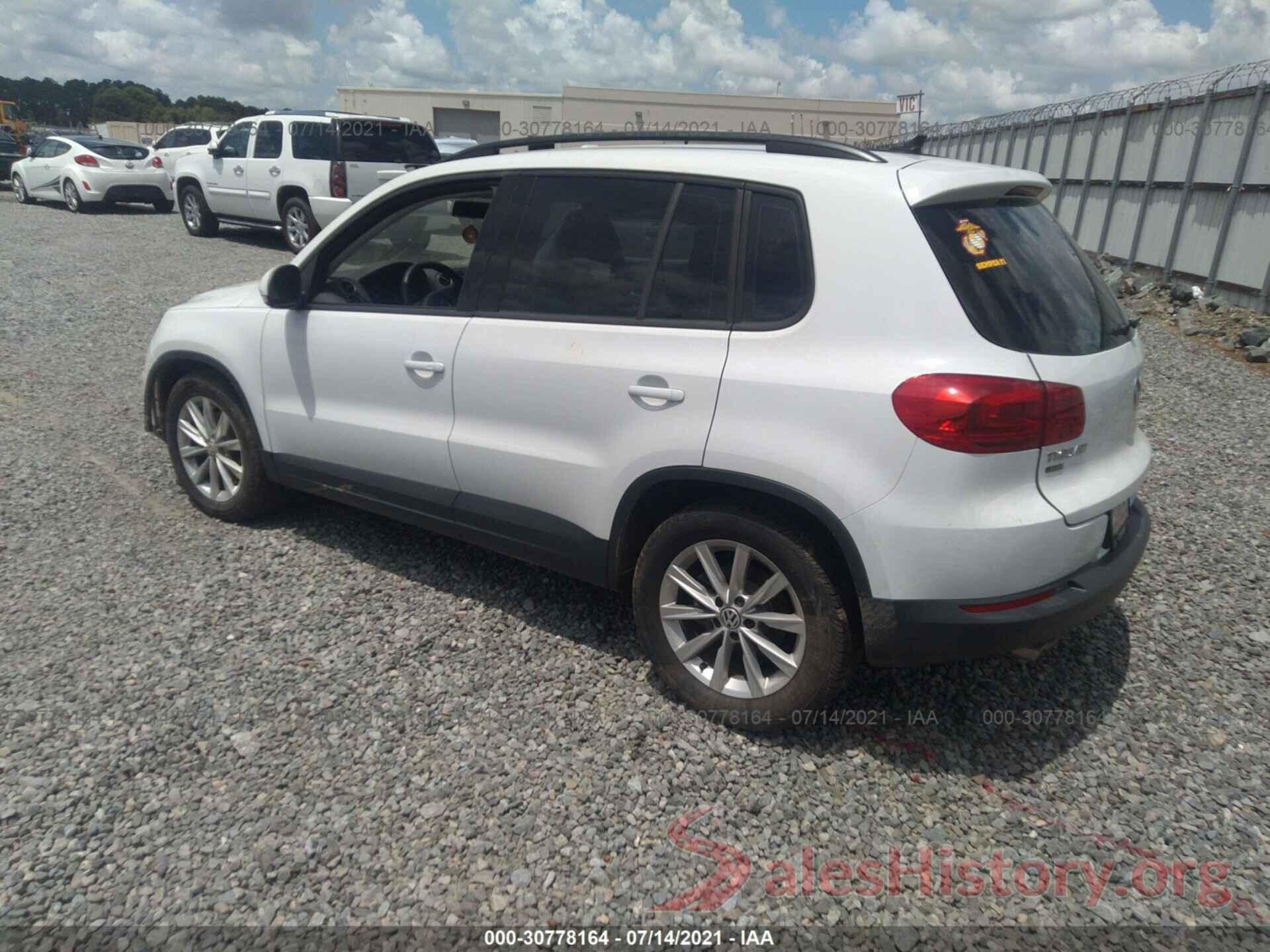 WVGAV7AX6HK054778 2017 VOLKSWAGEN TIGUAN