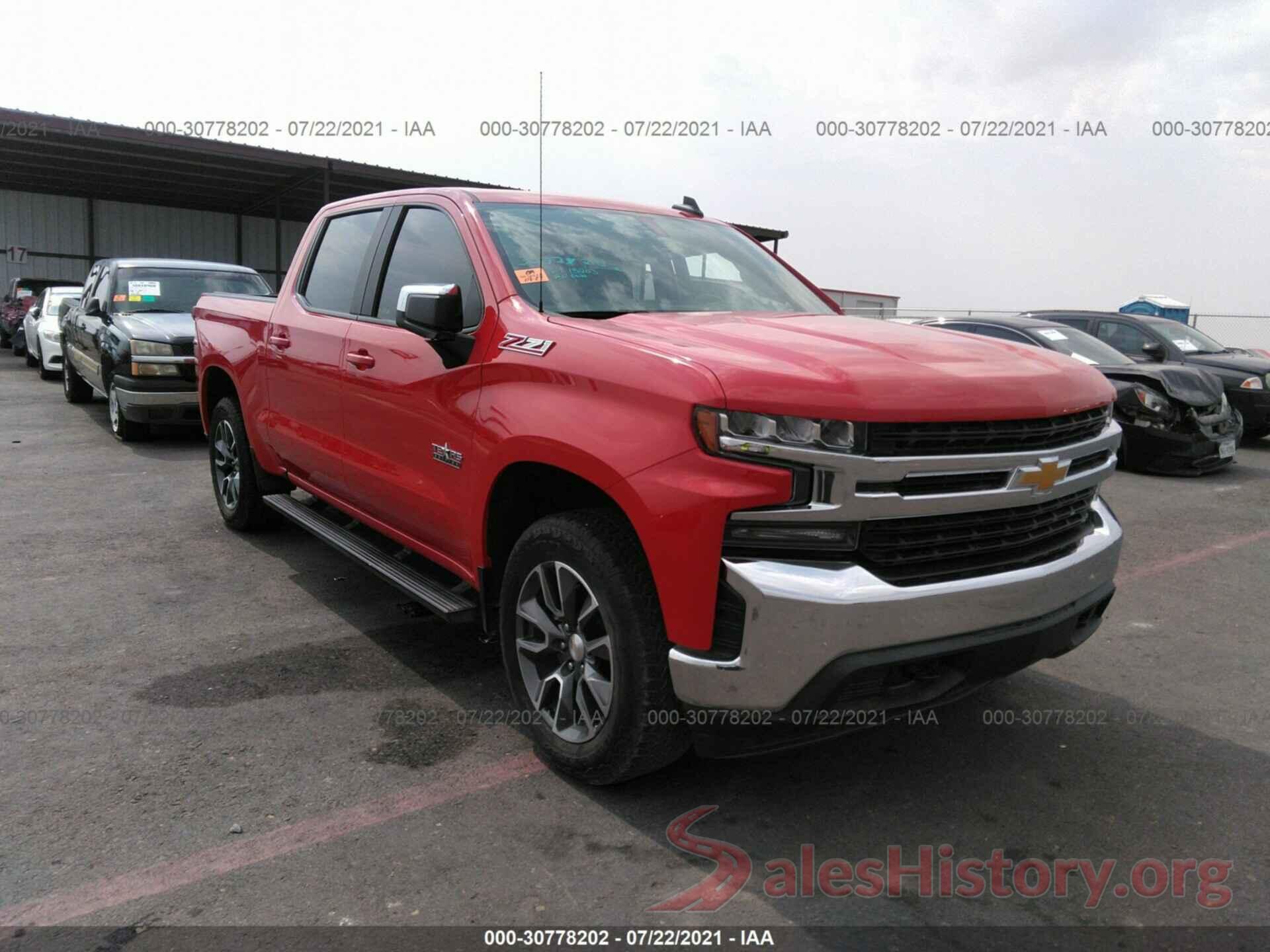 1GCUYDED6KZ133258 2019 CHEVROLET SILVERADO 1500