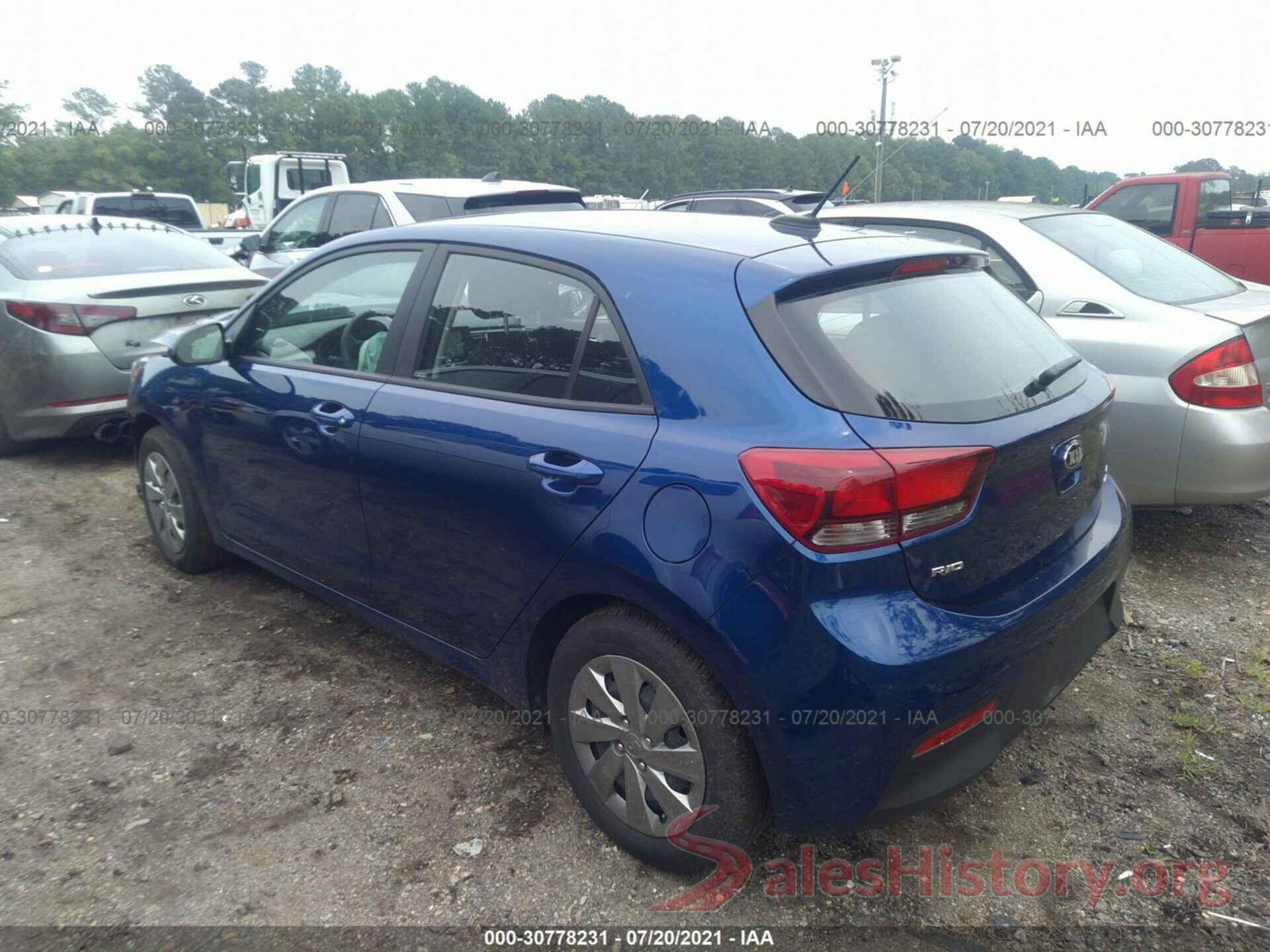 3KPA25AD4LE313027 2020 KIA RIO 5-DOOR