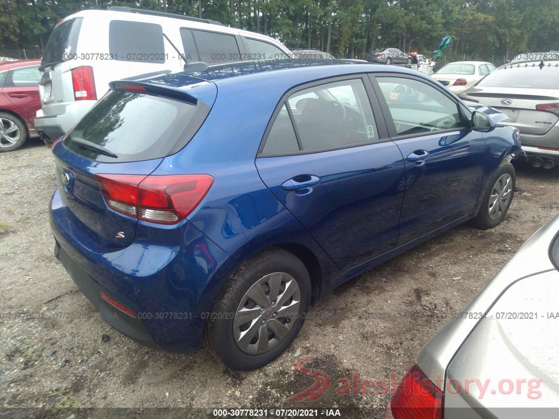 3KPA25AD4LE313027 2020 KIA RIO 5-DOOR