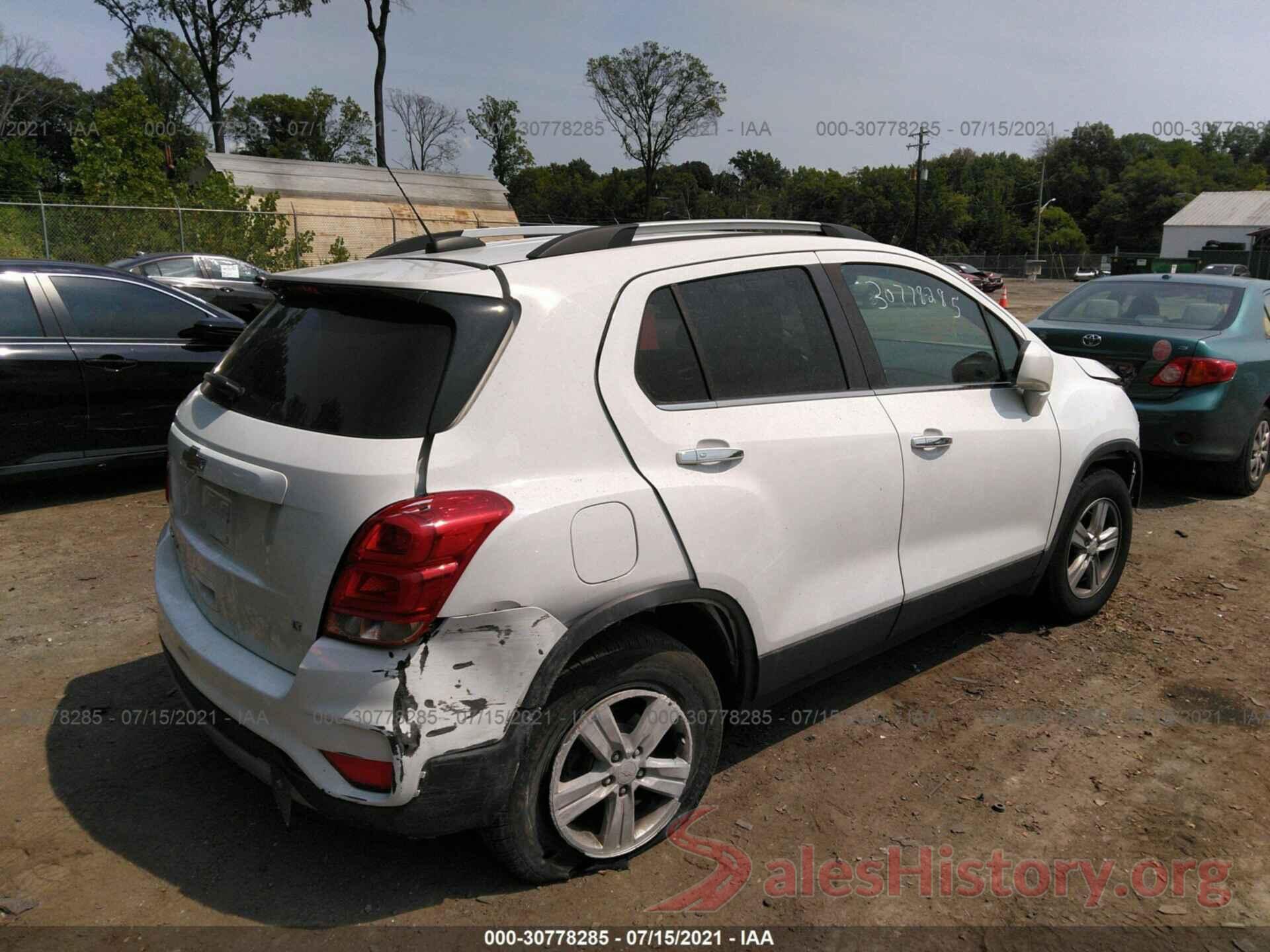 KL7CJPSBXHB105434 2017 CHEVROLET TRAX