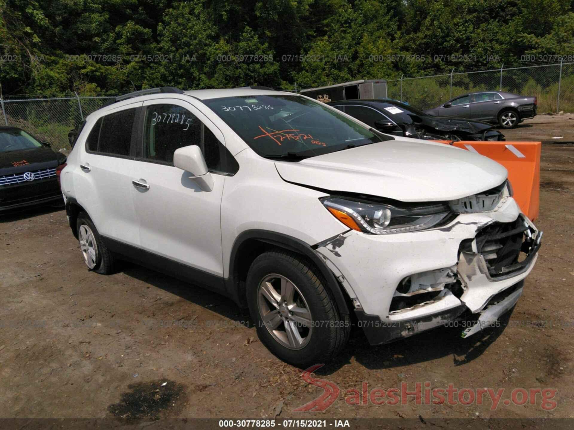 KL7CJPSBXHB105434 2017 CHEVROLET TRAX